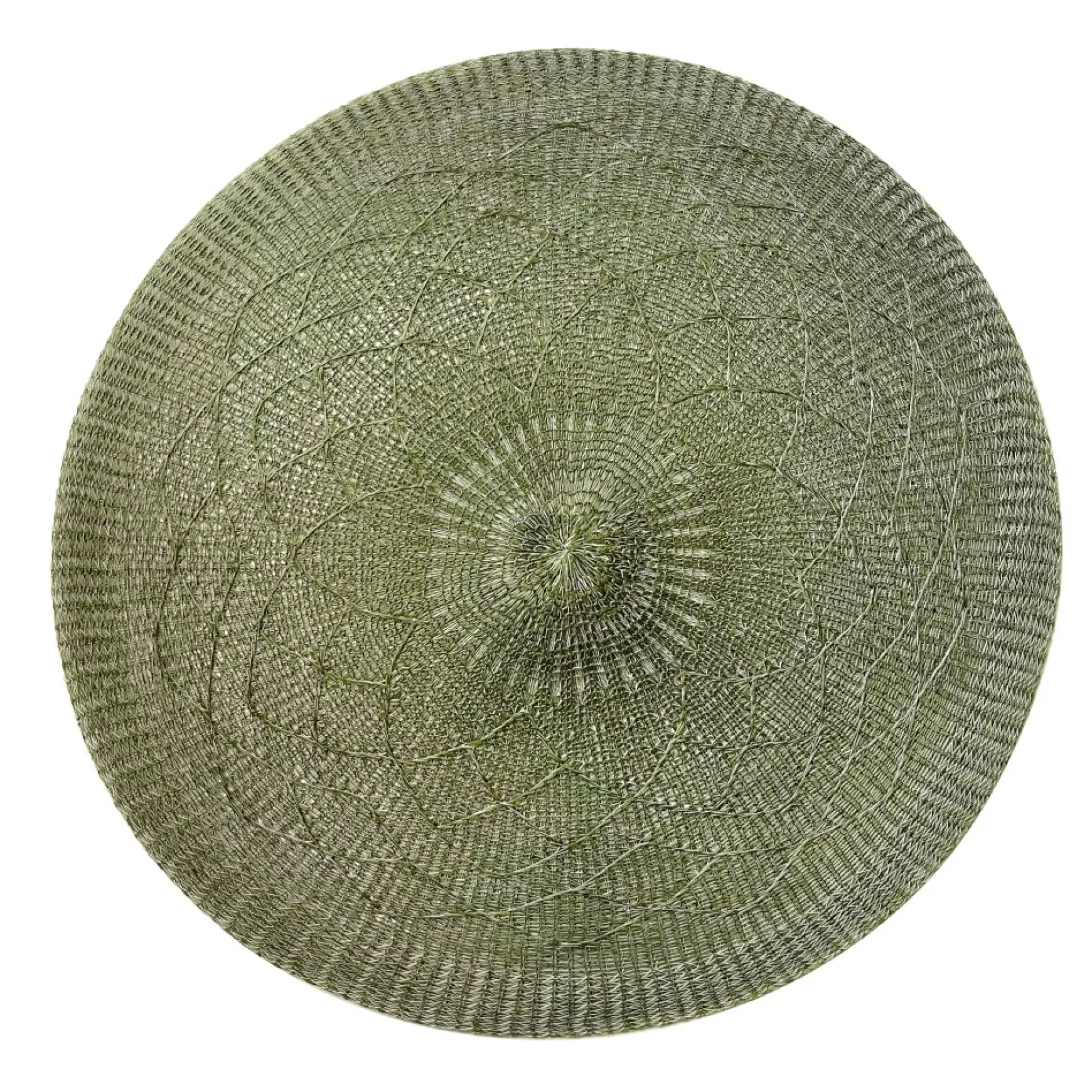 Tablecloths, Placemats & Napkins*Nostalgia Import Round Placemat - Green