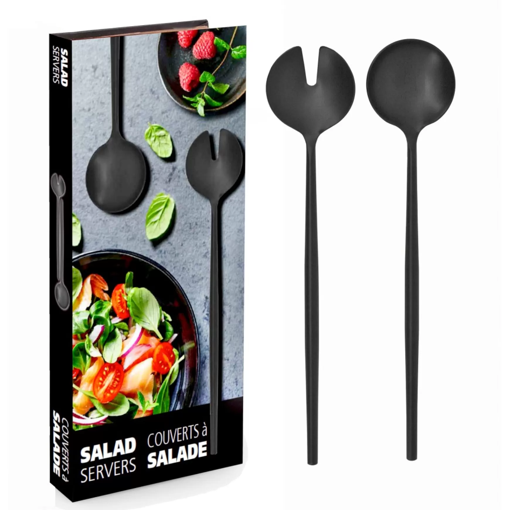 Serving Accessories*Danesco Salad Utensils - Black