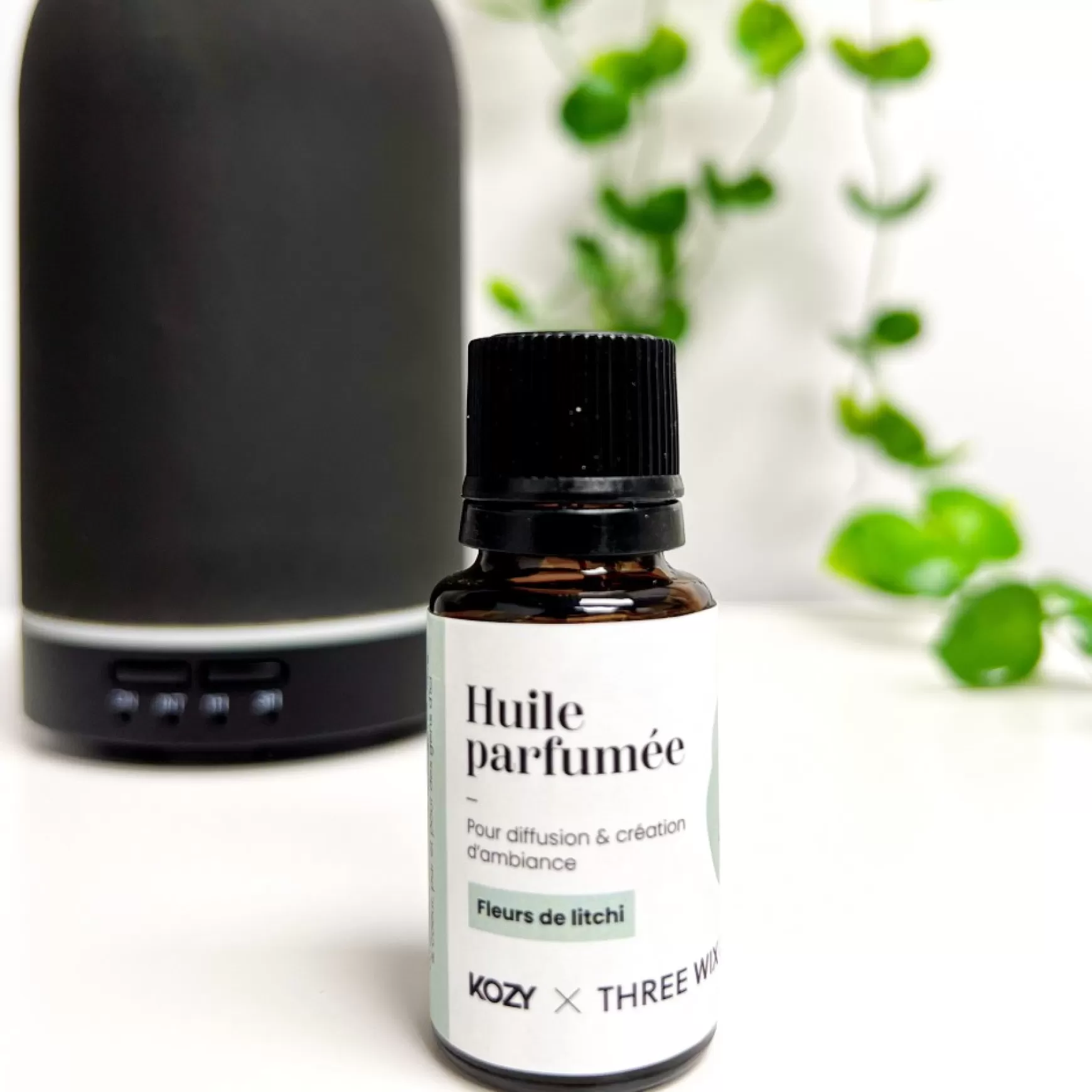 Essential & Scented Oils*Kozy x Three Wix & CO Scented Oil - Lychee Flowers