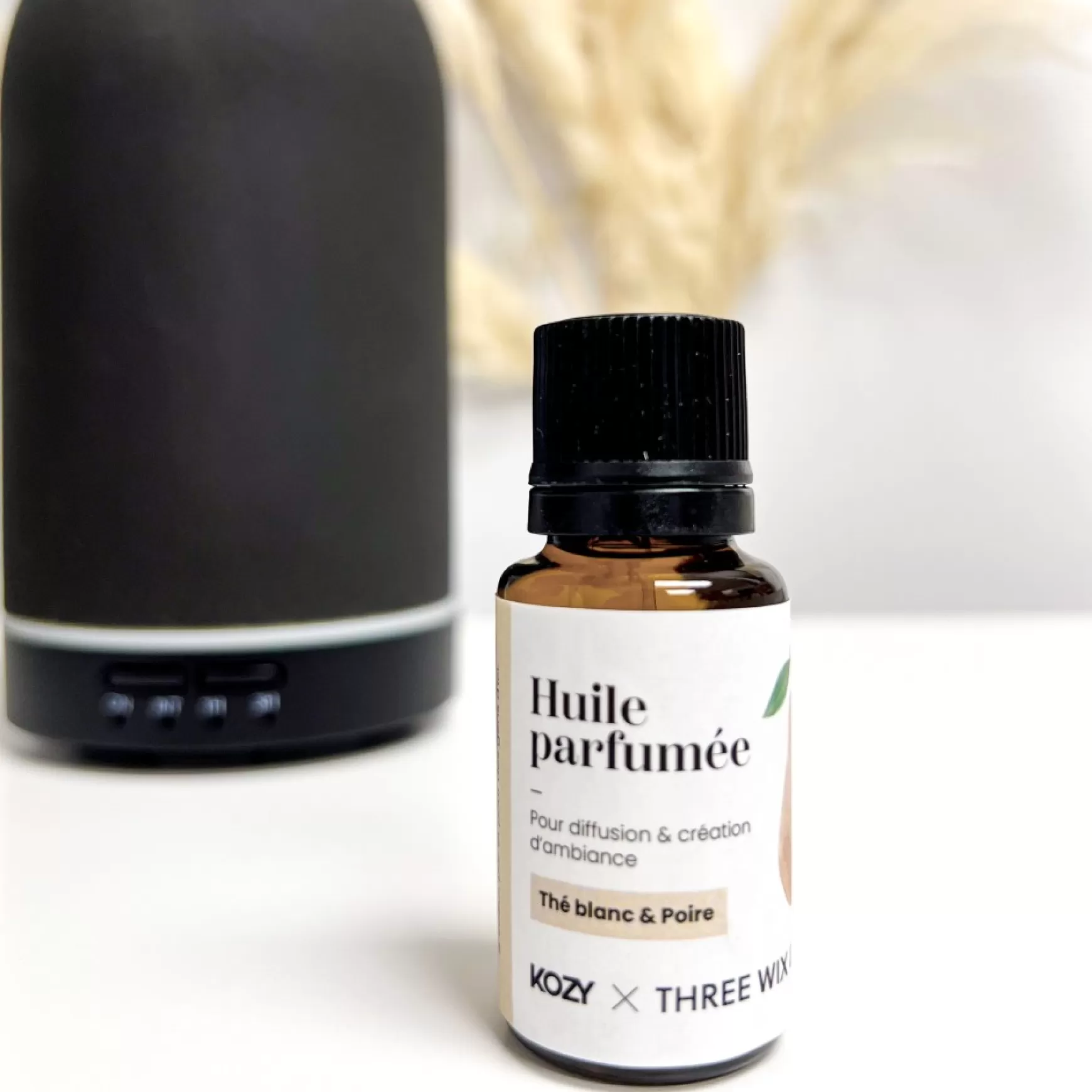 Essential & Scented Oils*Kozy x Three Wix & CO Scented Oil - White Tea & Pear