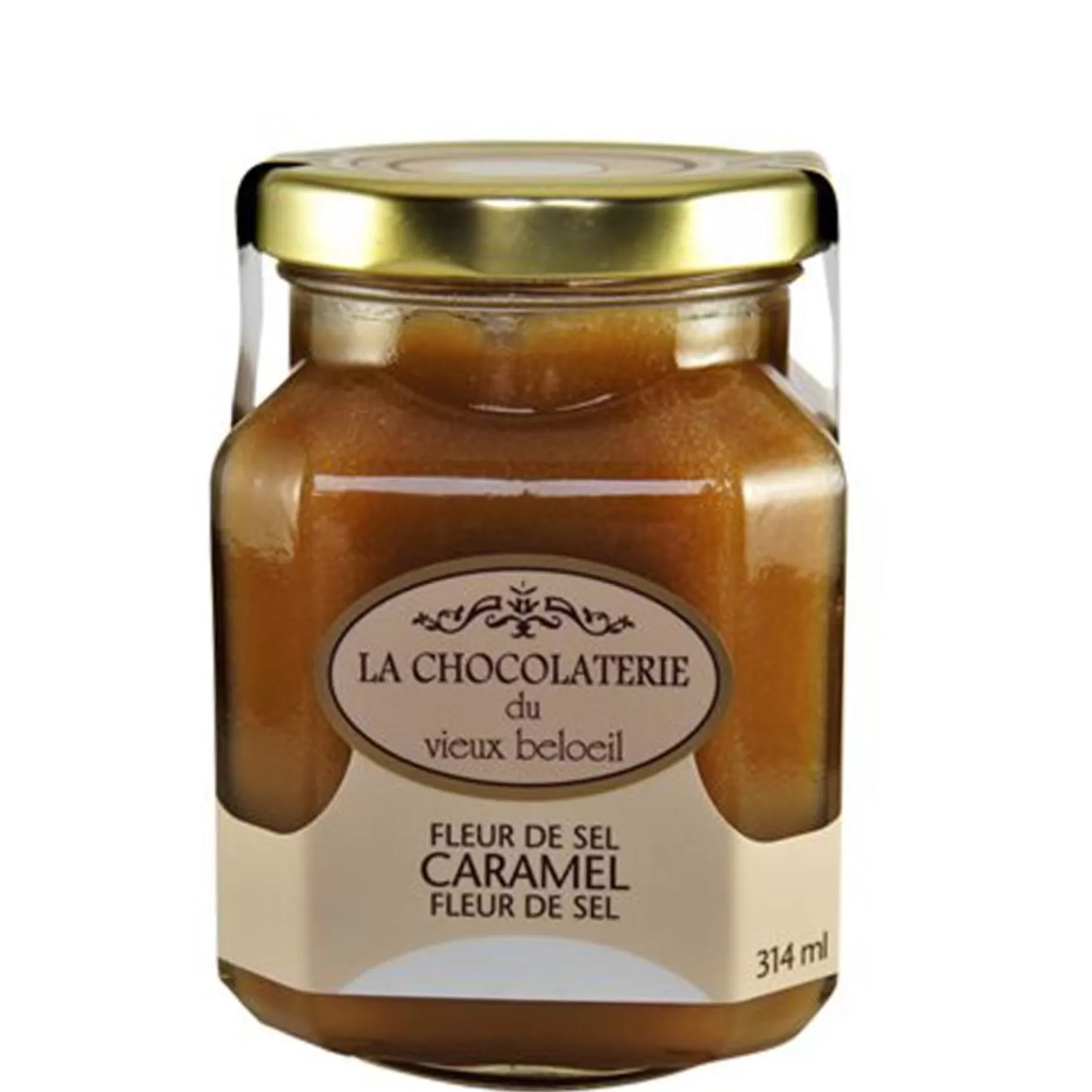 Chocolates, Caramels And Sweets*Chocolaterie du Vieux-Beloeil Sea Salt Caramel - 314 Ml