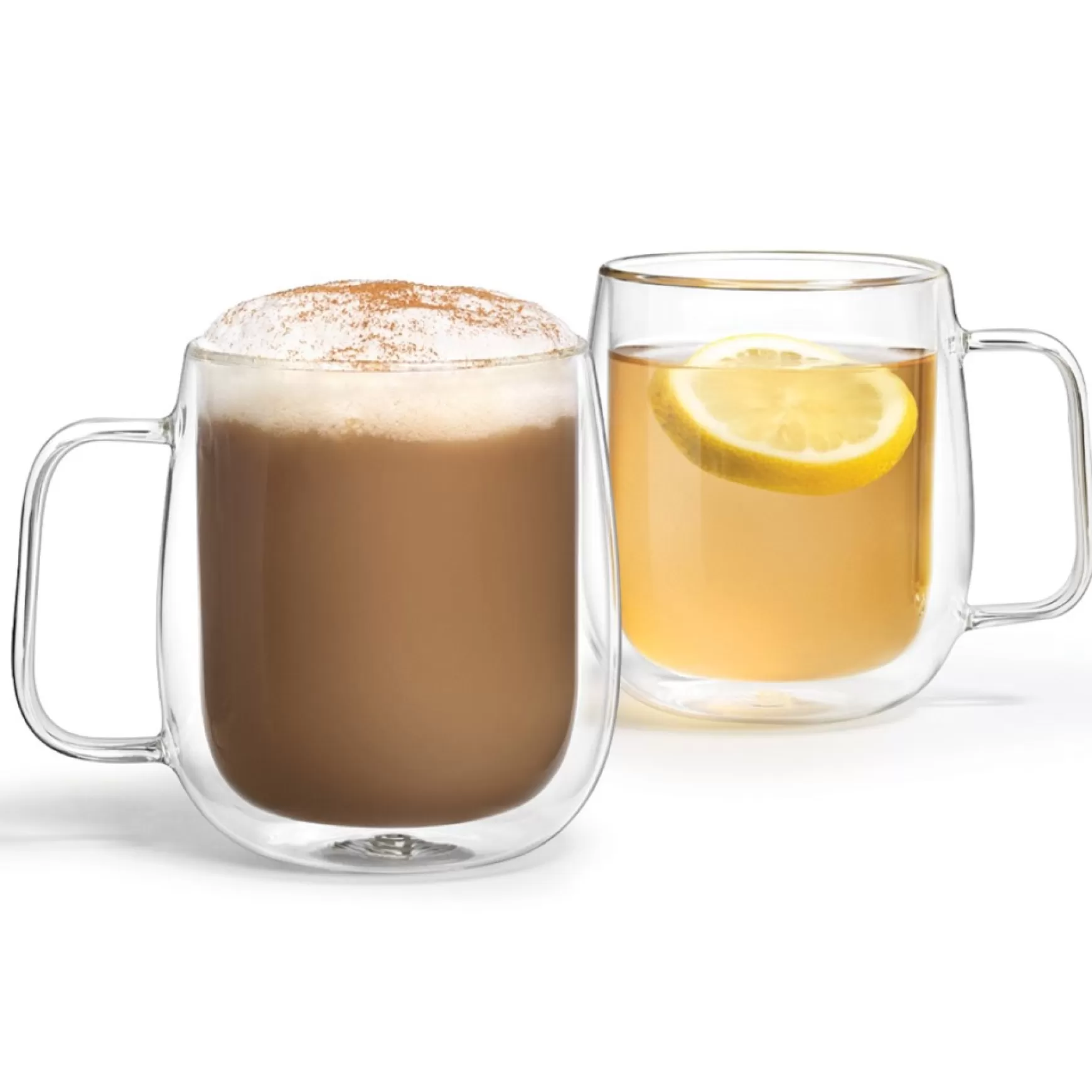 Mugs*Ricardo Set Of 2 Double Wall Cups