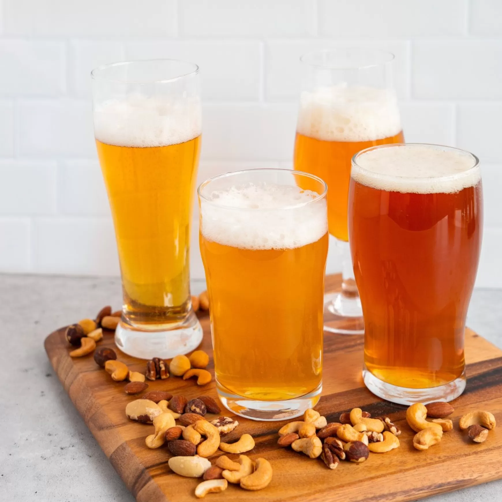 All For Beer*Agence K Set Of 4 Beer Glasses