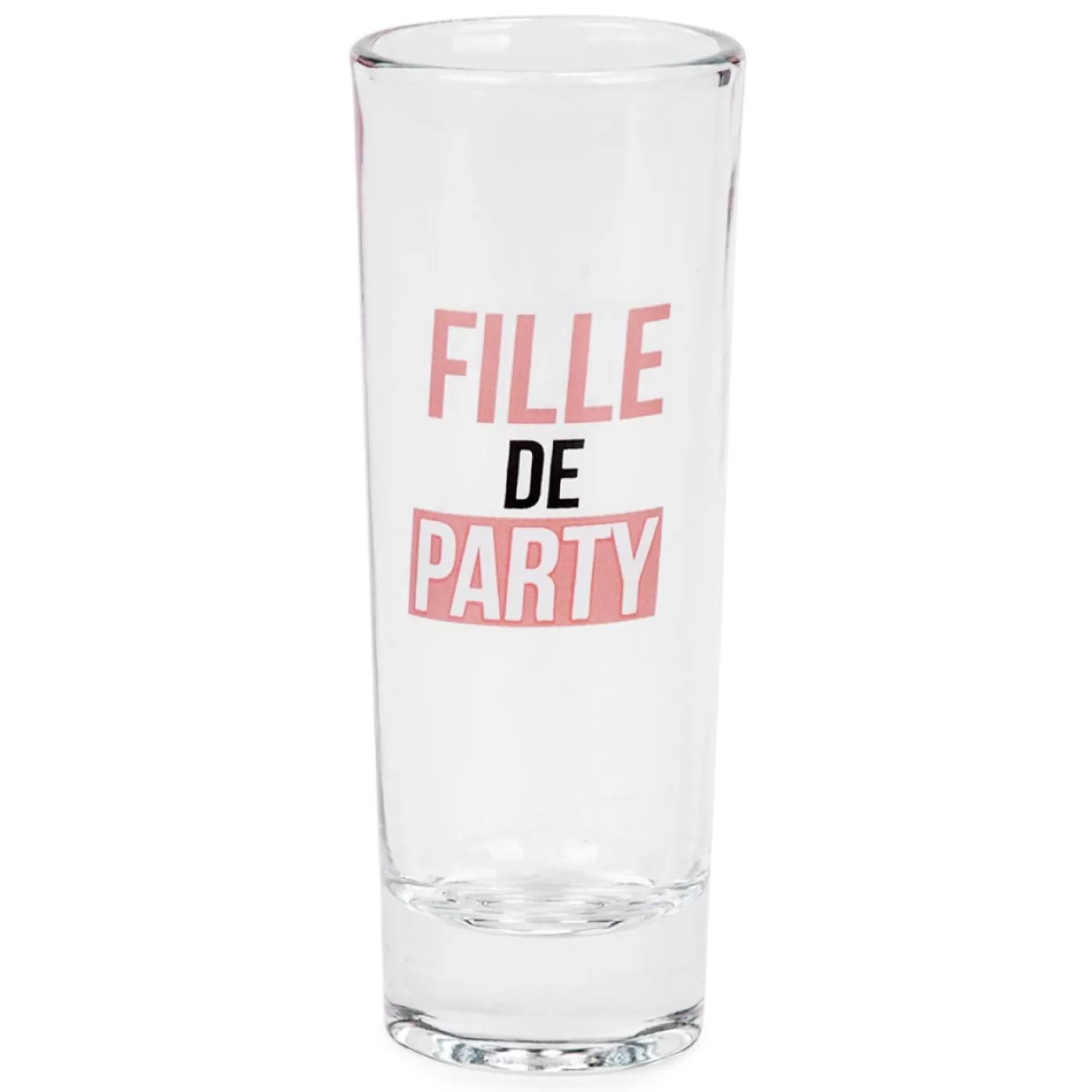 All For Spirits*Attitudes Import Set Of 4 Shot Glasses - Girl's Party
