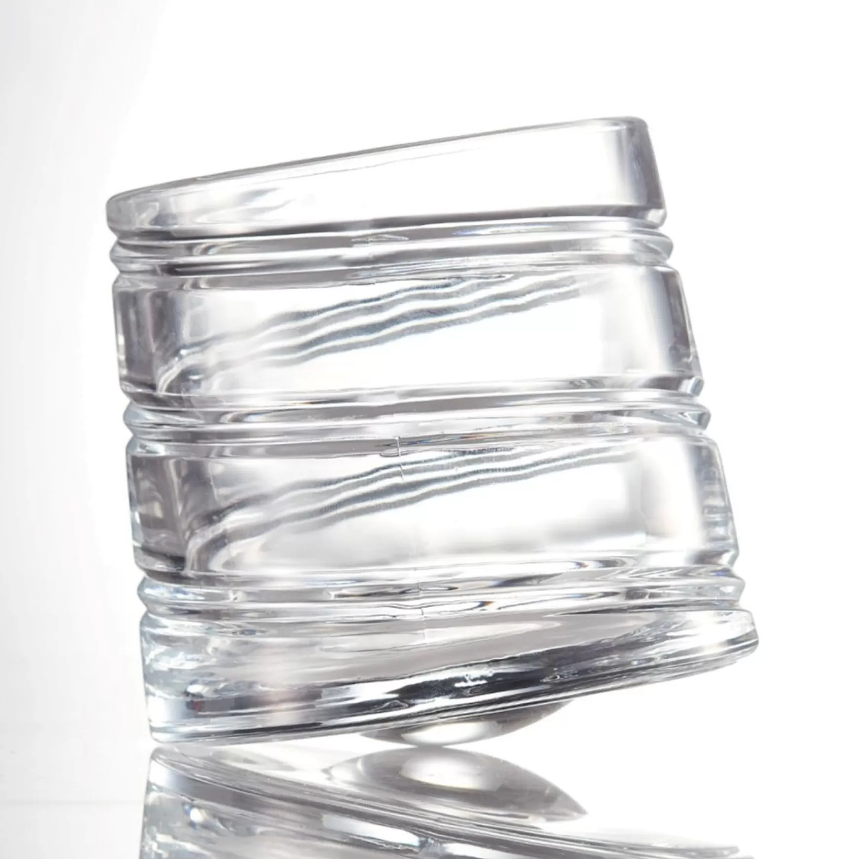 All For Spirits*Intercontinental Mercantile Set Of Spiral Glasses And Coasters