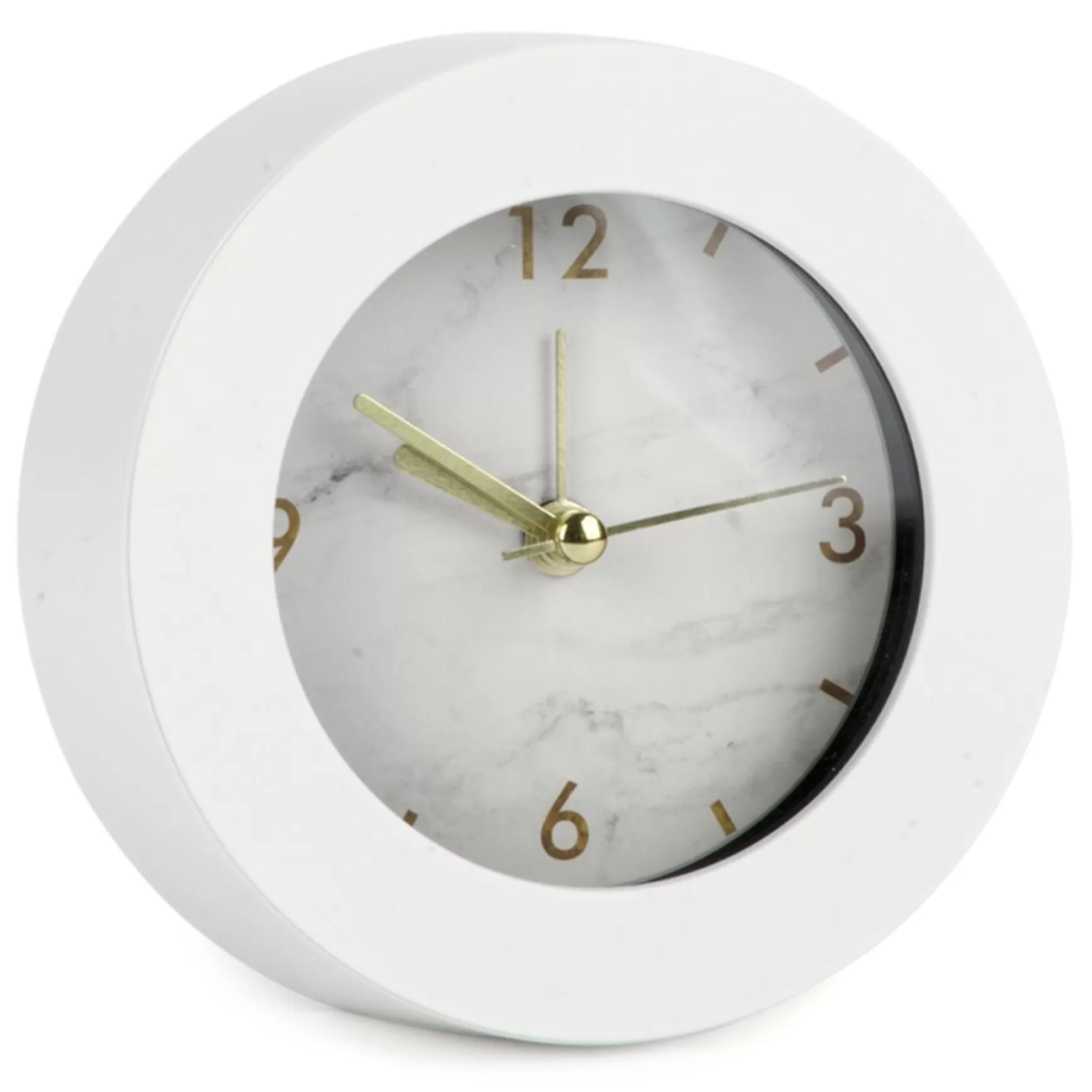 Decorative Objects*Attitudes Import 2 Small Alarm Clock - Marbled