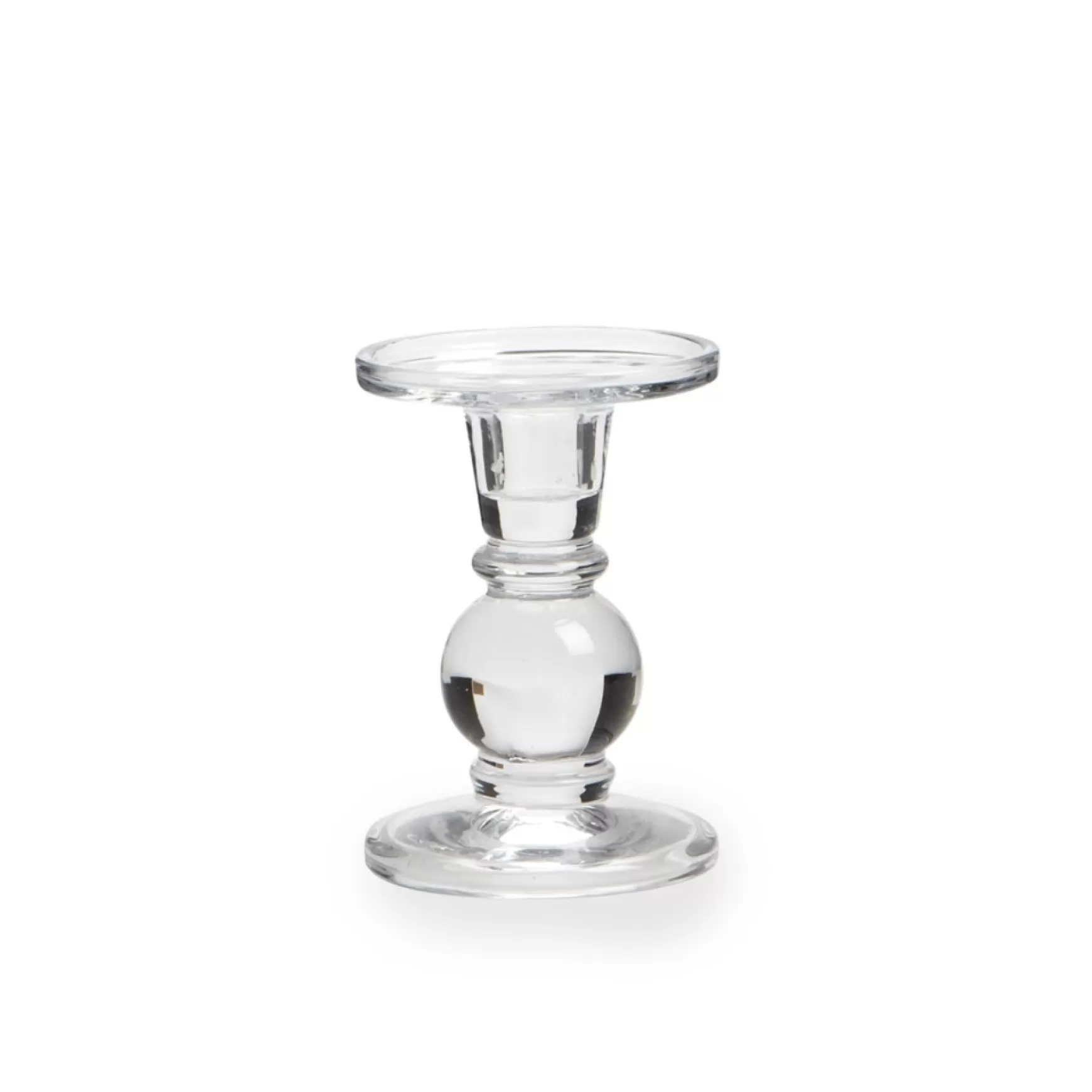 Candle Holders*Abbott Small Glass Candle Holder