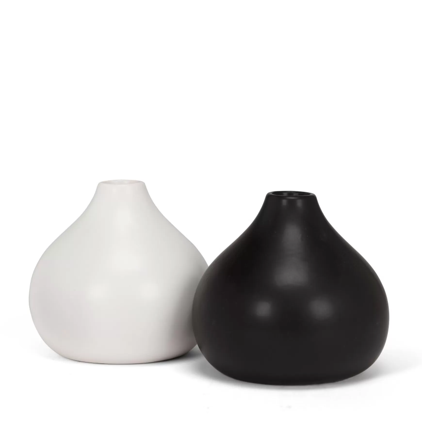 Vases & Pots*Abbott Small Matte Black Vase - Cashmere