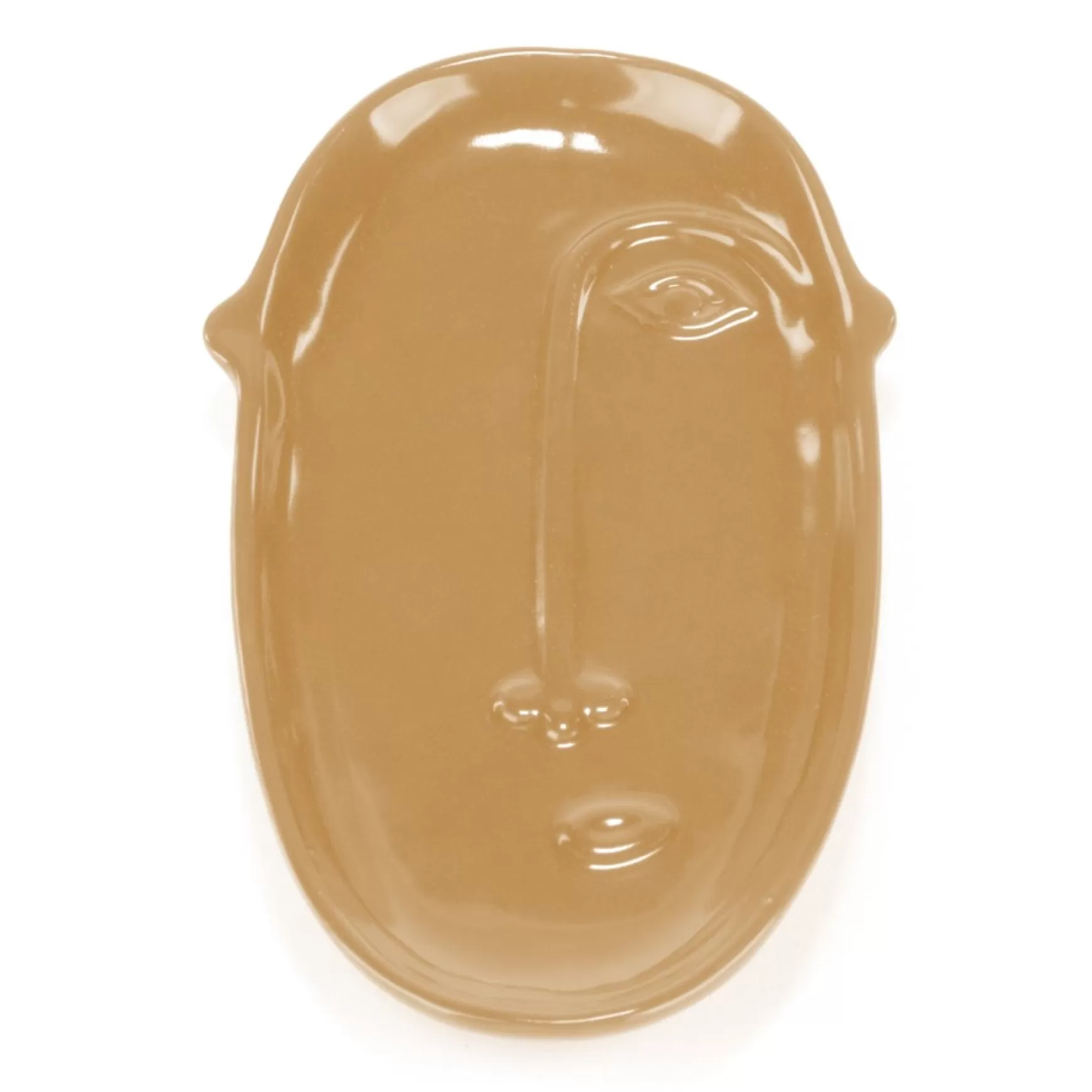 Plates, Trays & Containers*Attitudes Import Small Plate - Abstract Face