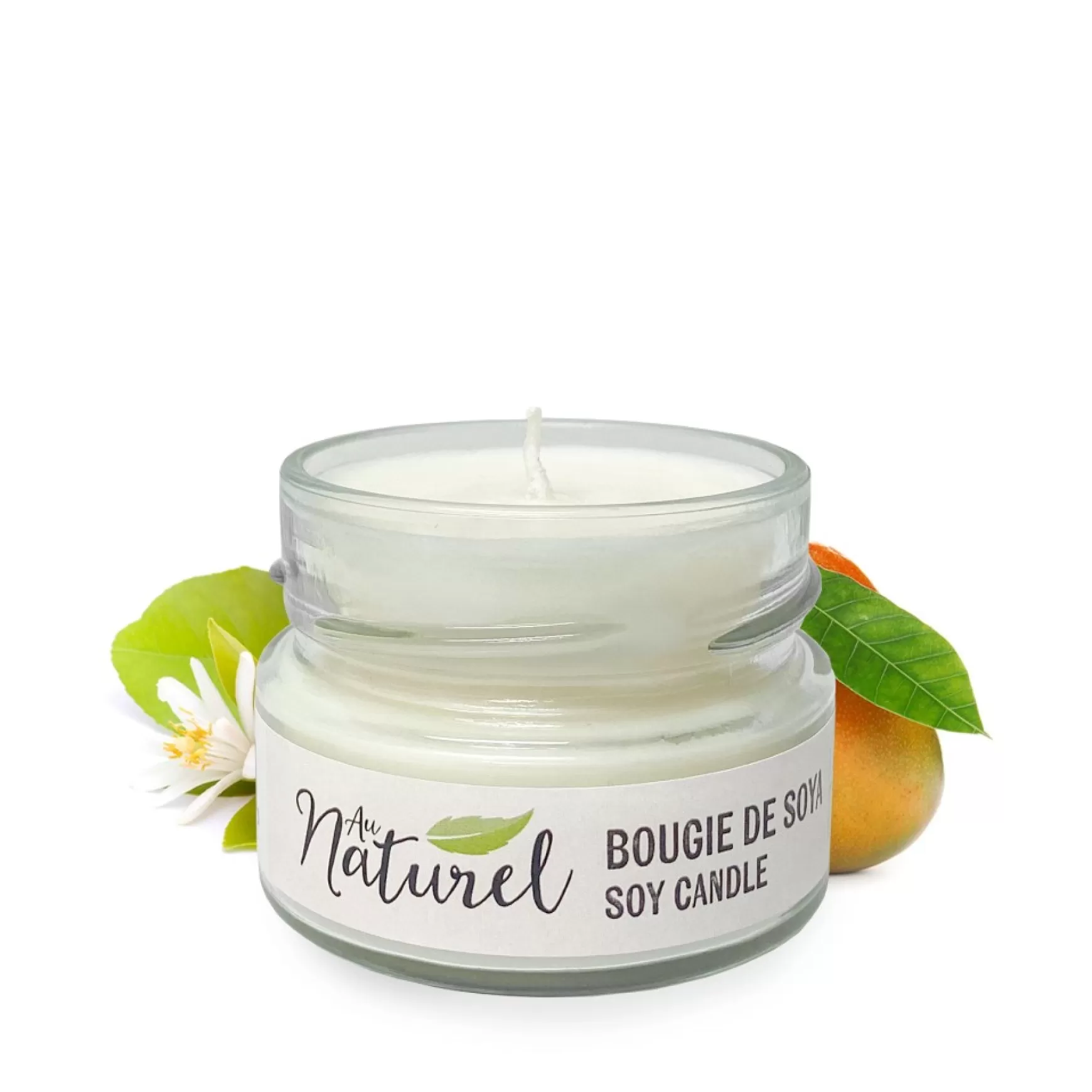 Scented Candles*Au Naturel Soy Candle 125Ml - Honeysuckle & Pear