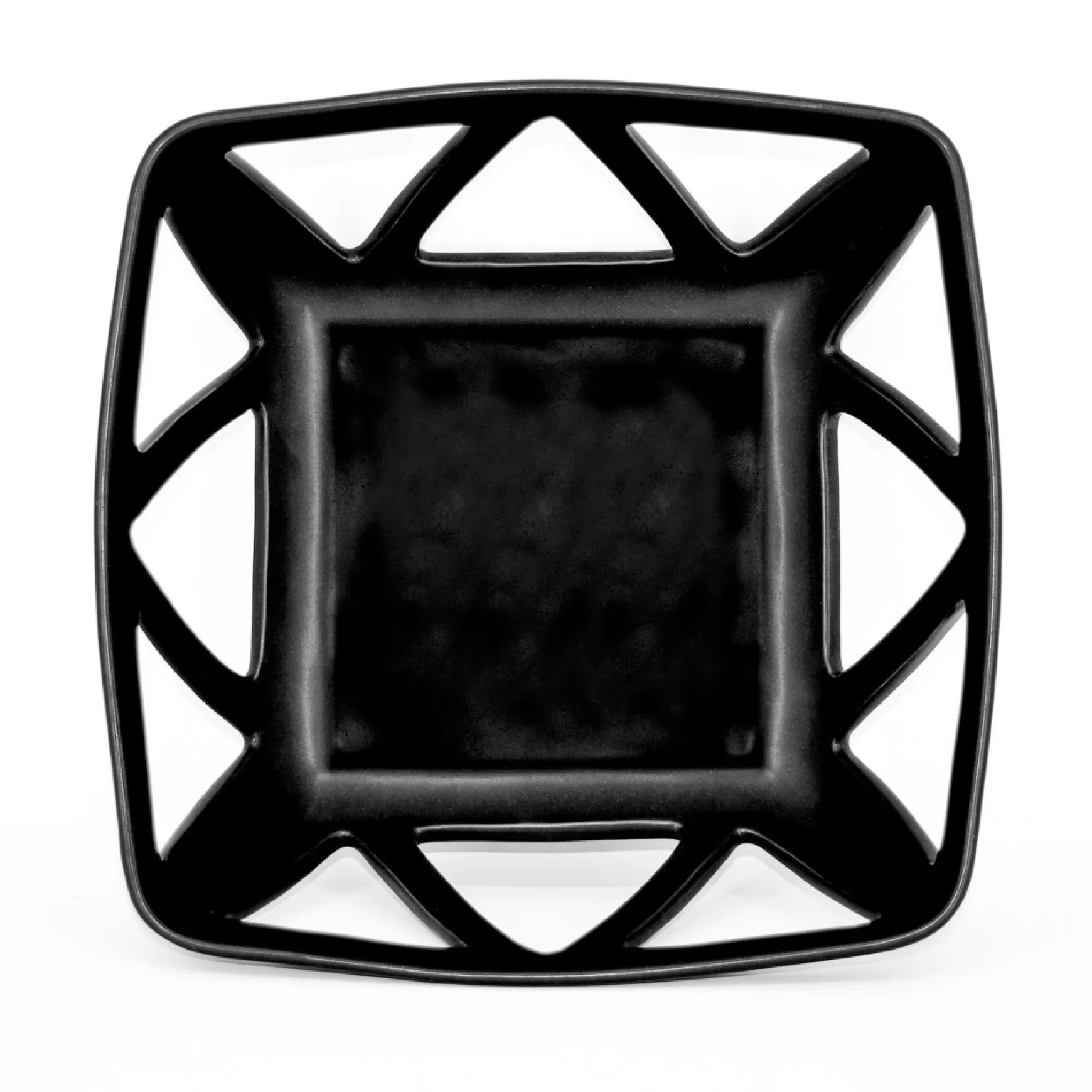 Dishware*Danesco Square Bowl - Matte Black