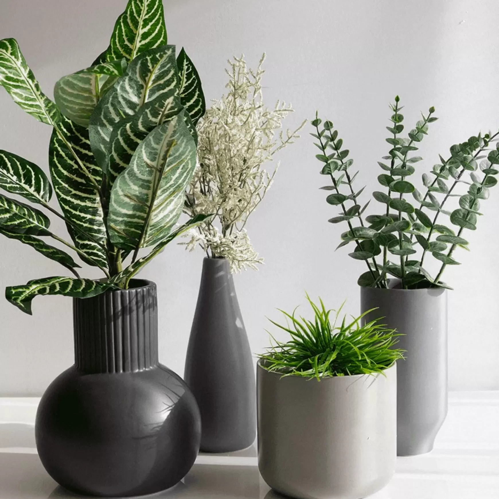 Greenery*Attitudes Import 2 Stem Green Foliage