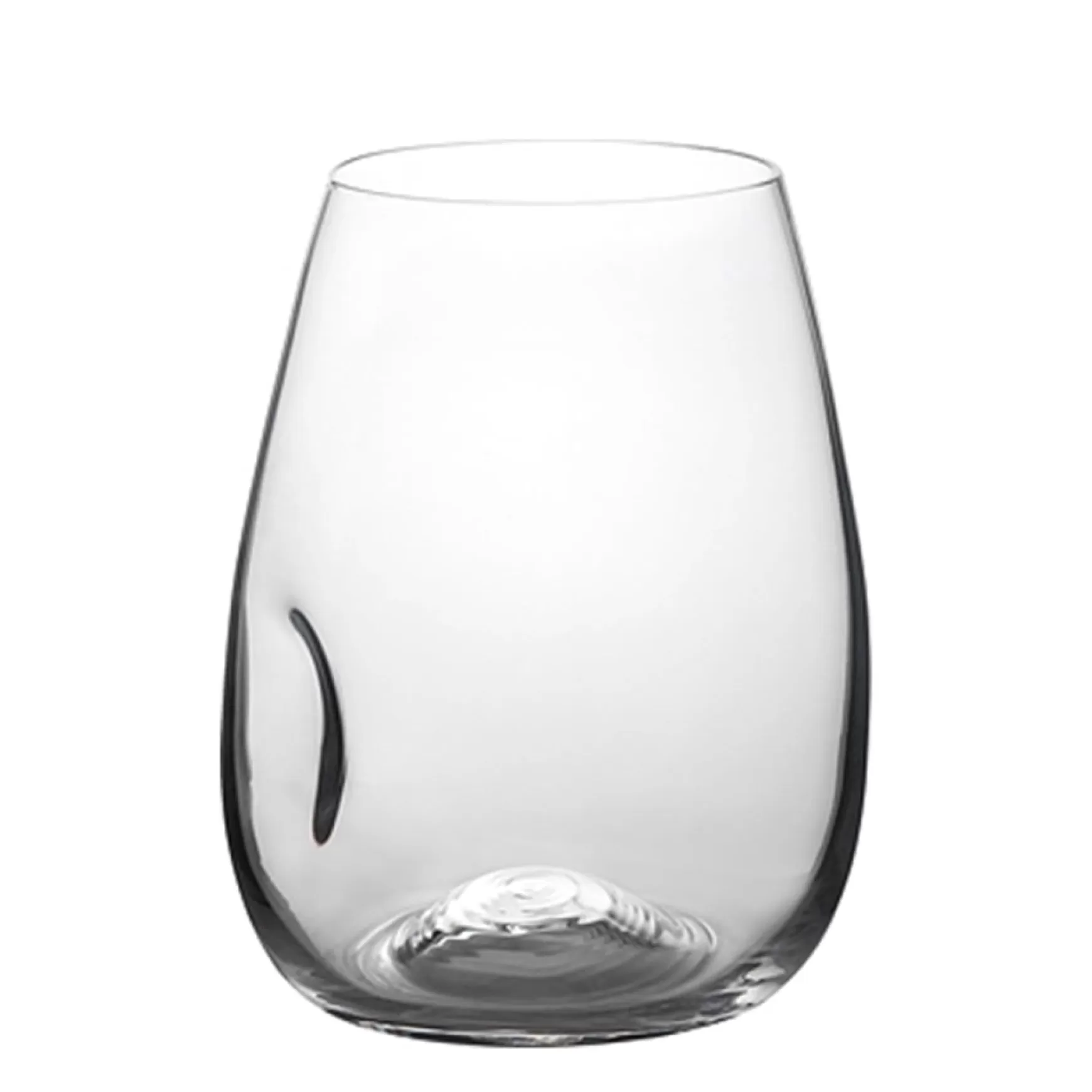 All For Wine*Trudeau Stemless Wine Glasses