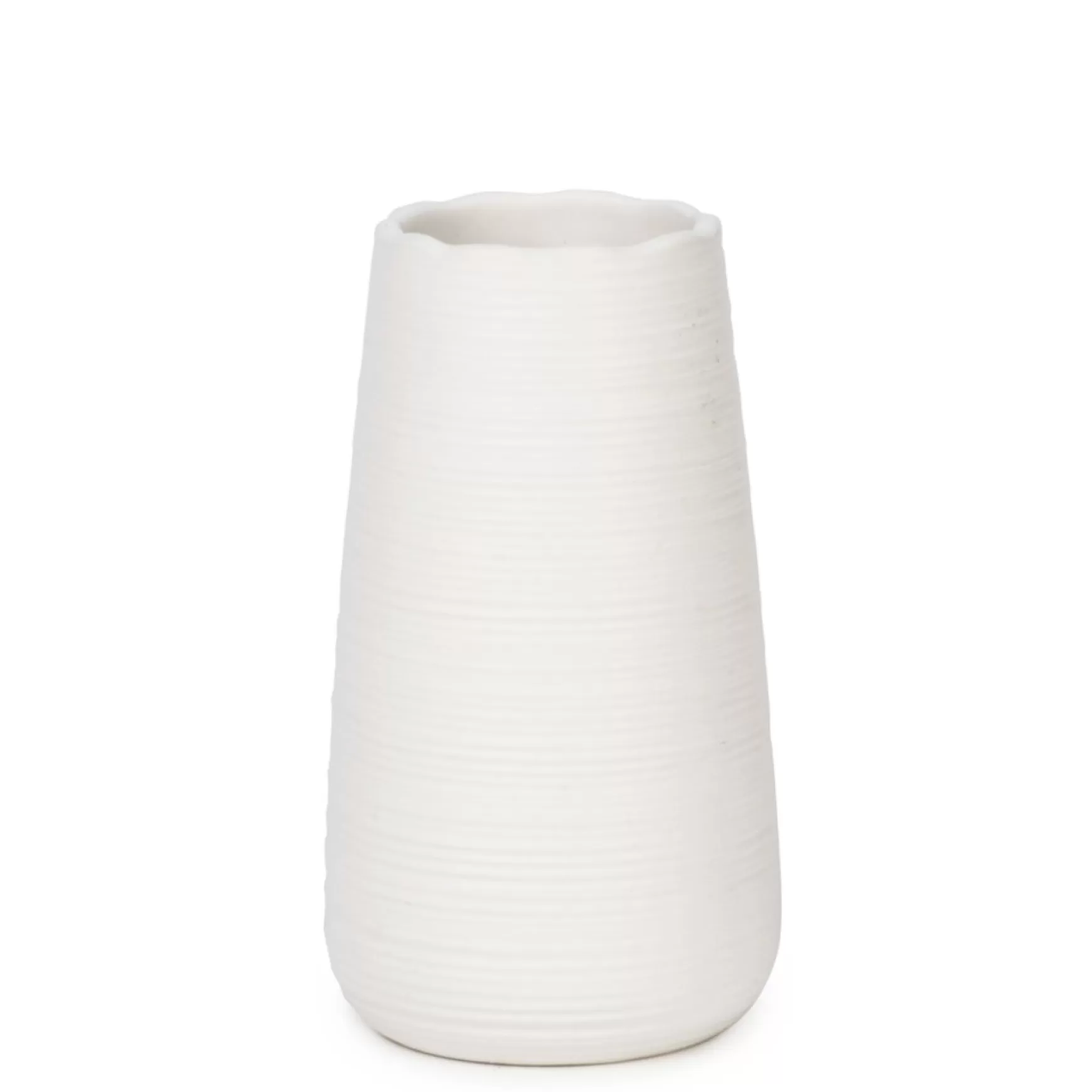 Vases & Pots*Attitudes Import Striated Vase - 6"
