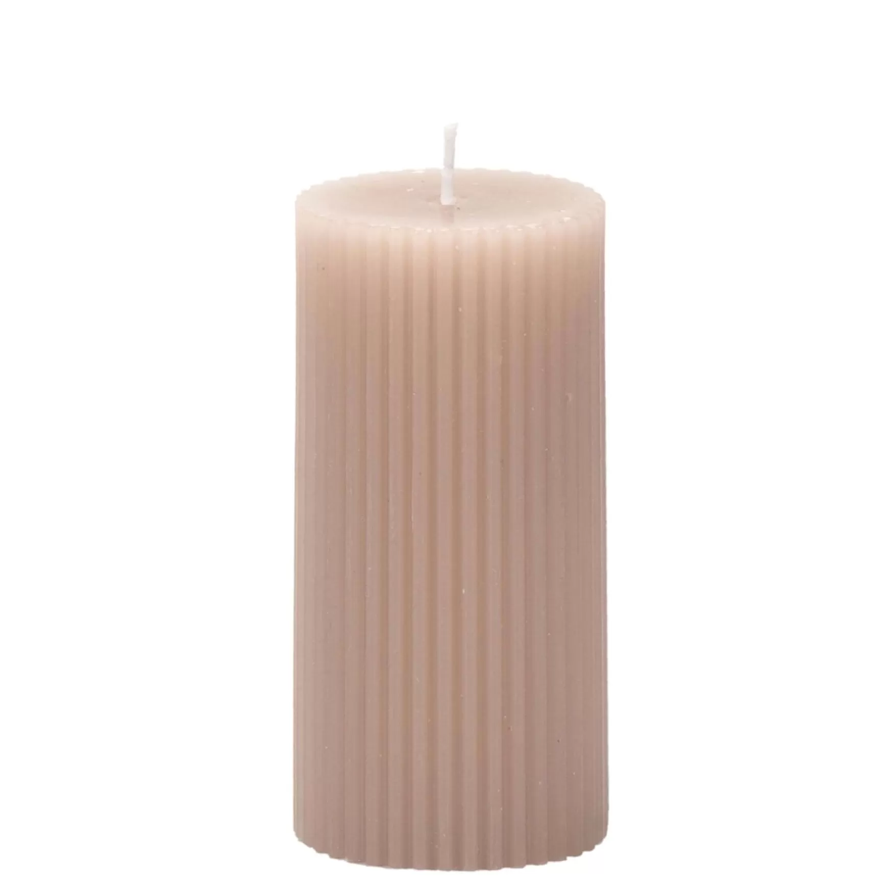 Decorative Candles*CTG Brands Striped Candle - Beige
