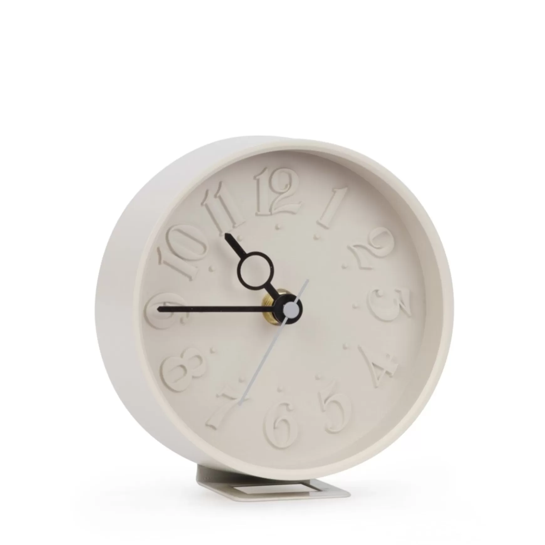 Decorative Objects*Attitudes Import Table Clock - Beige