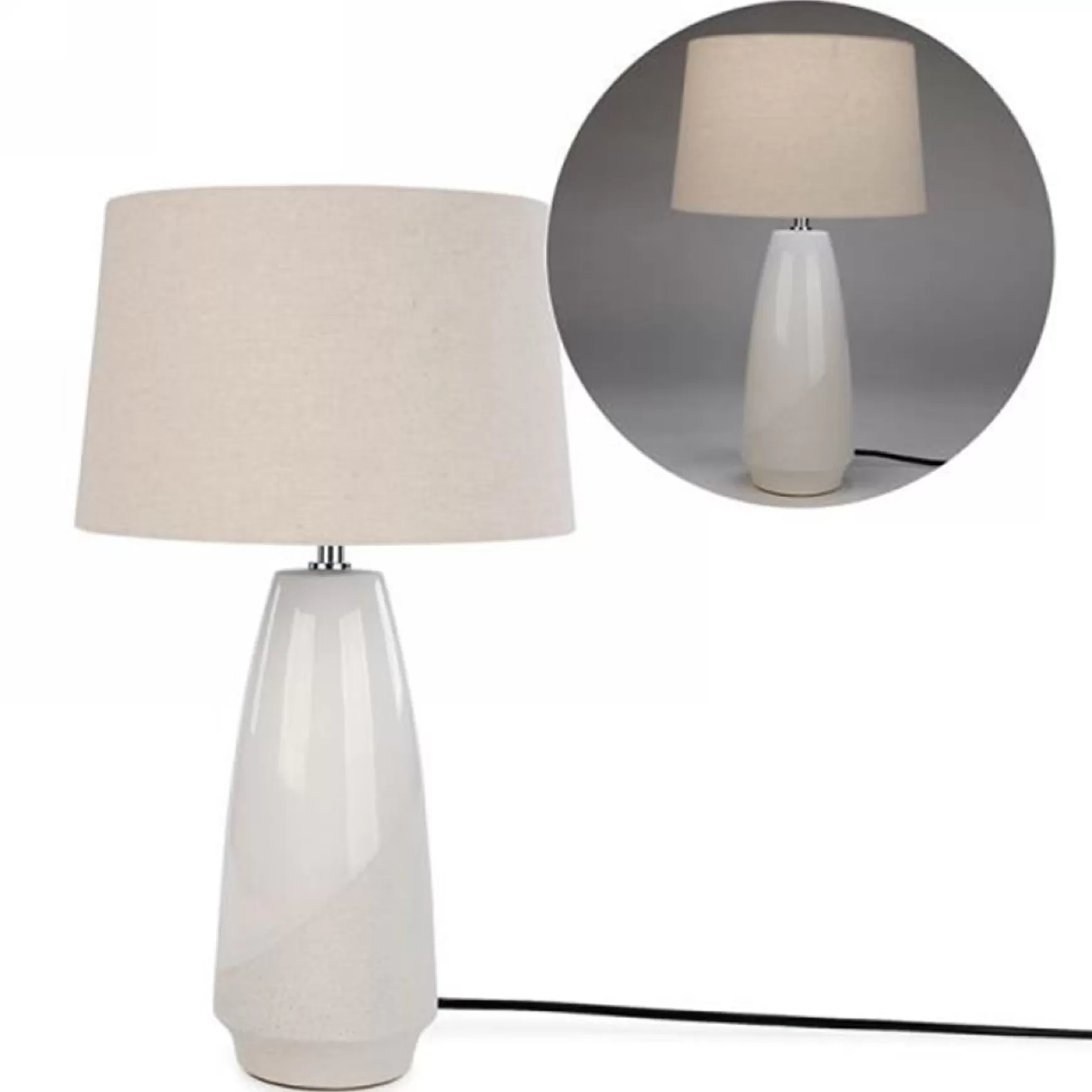Luminaires*Attitudes Import 2 Table Lamp - 2 Tones