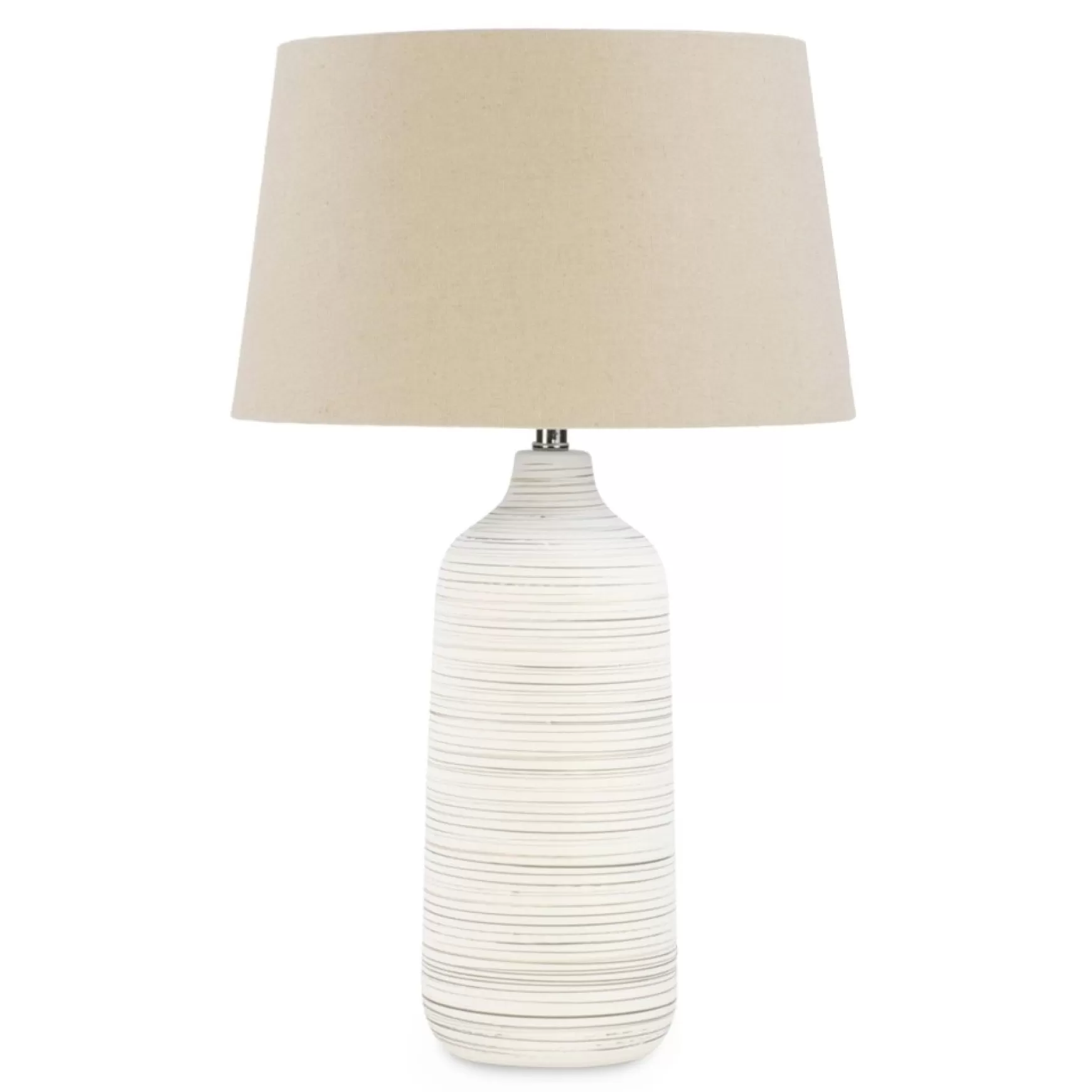 Luminaires*Attitudes Import 2 Table Lamp With Ribbed Base