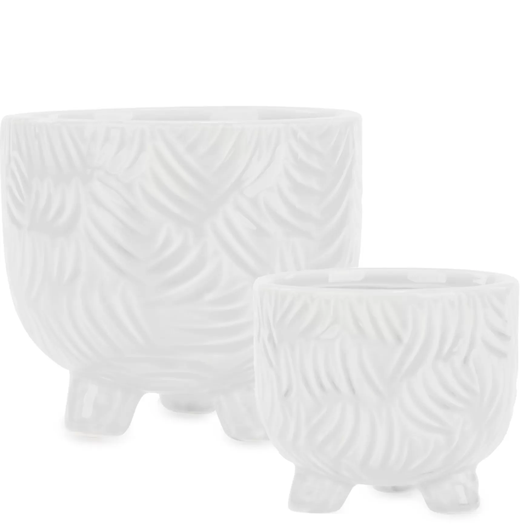 Vases & Pots*Attitudes Import Textured Stand Pot