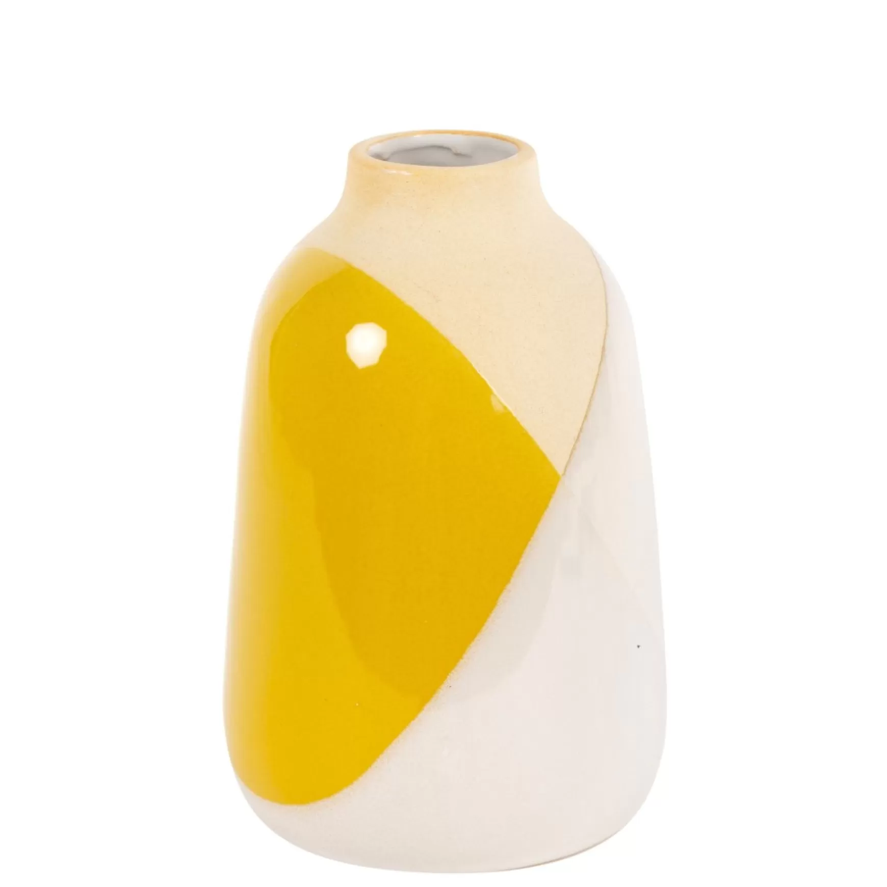 Vases & Pots*CTG Brands Two Tone Glazed Vase - Yellow