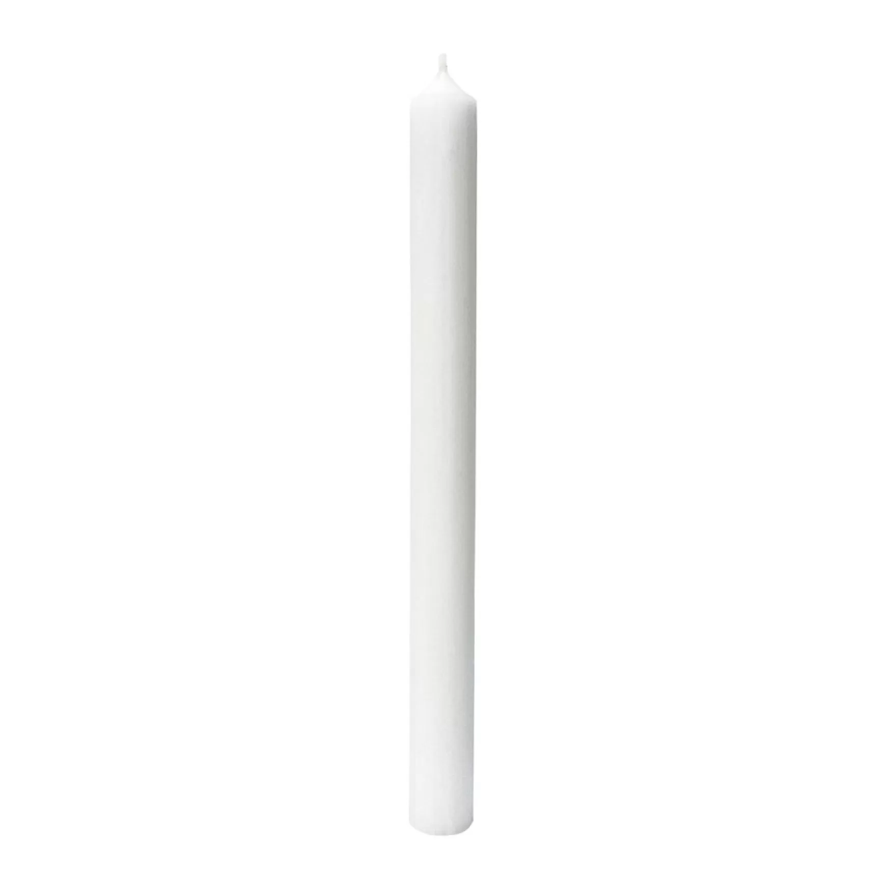 Decorative Candles*Carsim trading Unscented Candle - White