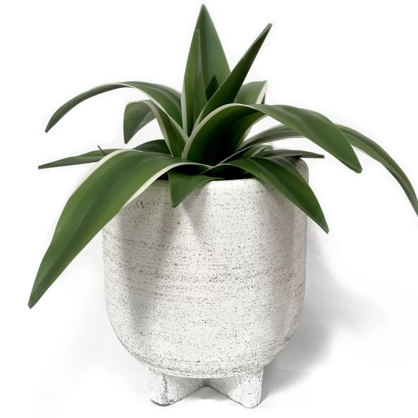 Vases & Pots*Nostalgia Import Vase On Stand - Paraiso Black & White