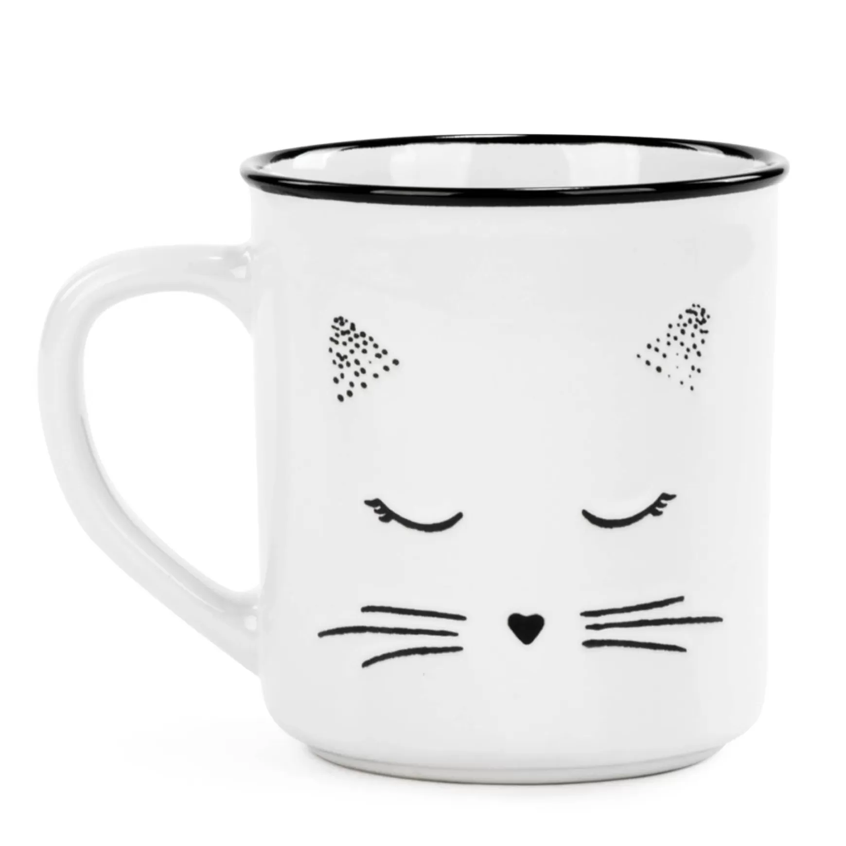 Mugs With Text*Attitudes Import 2 Vintage Mug - Cat