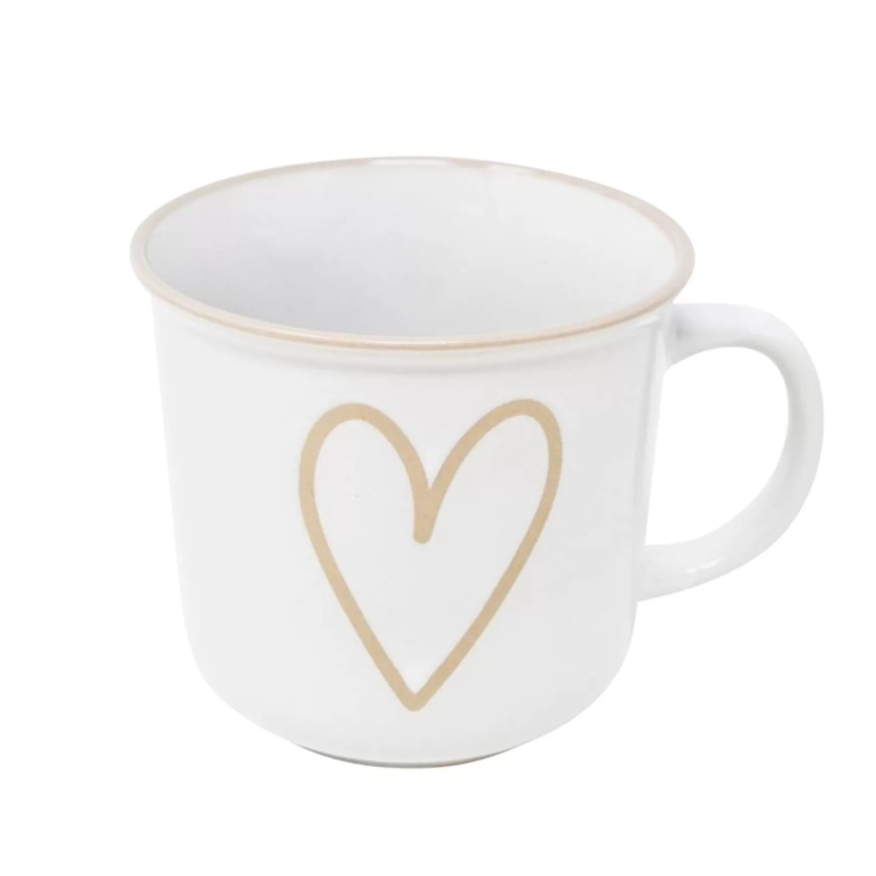 Mugs With Text*Nostalgia Import Vintage Mug - Heart