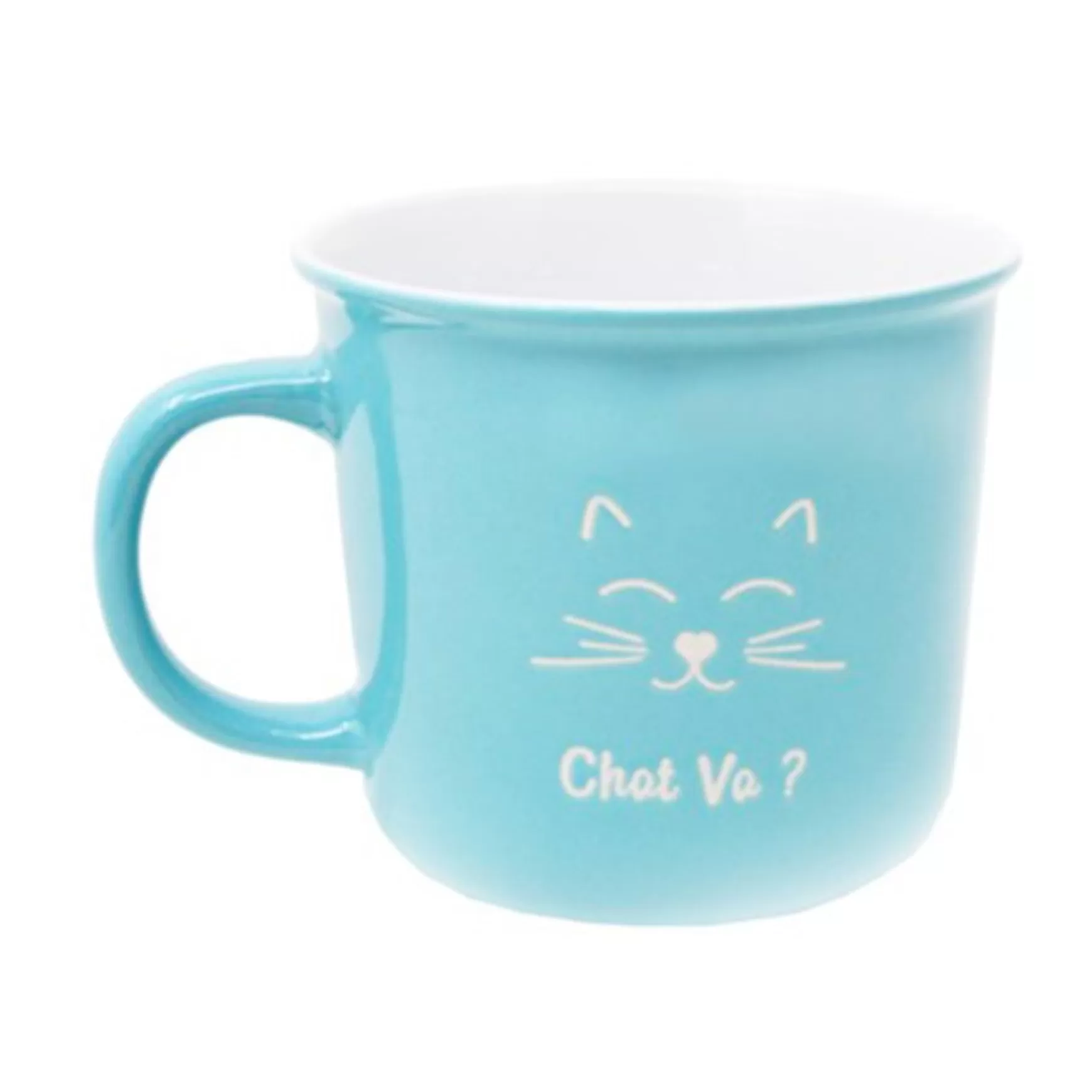 Mugs With Text*Nostalgia Import Vintage Mug - Meow