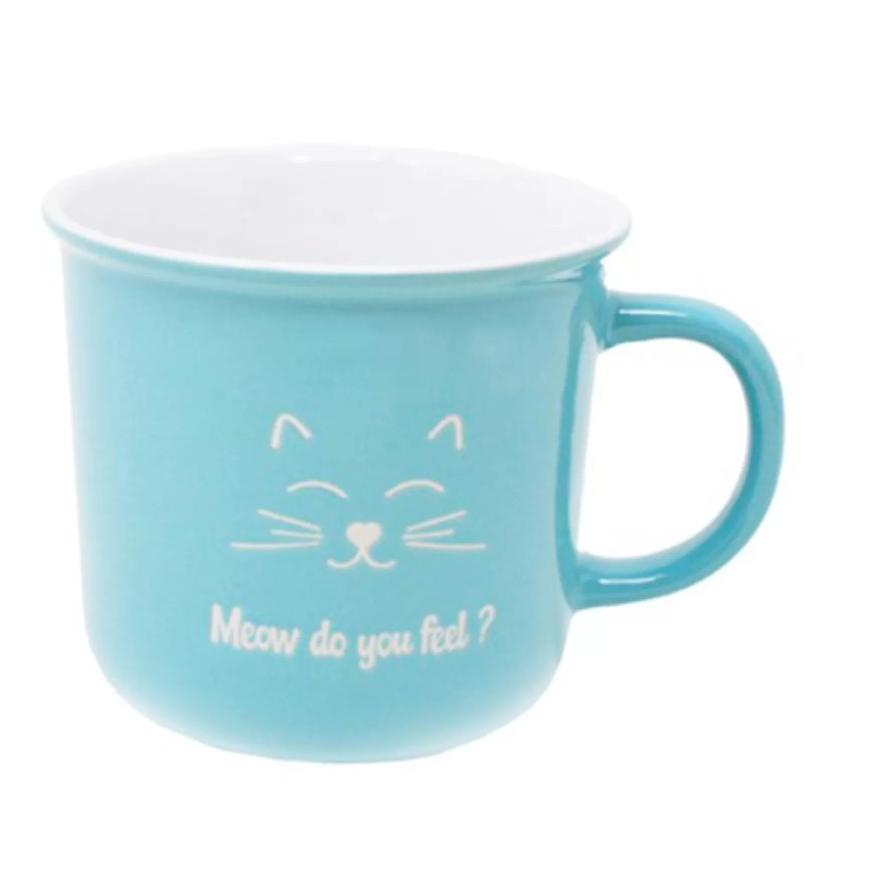Mugs With Text*Nostalgia Import Vintage Mug - Meow