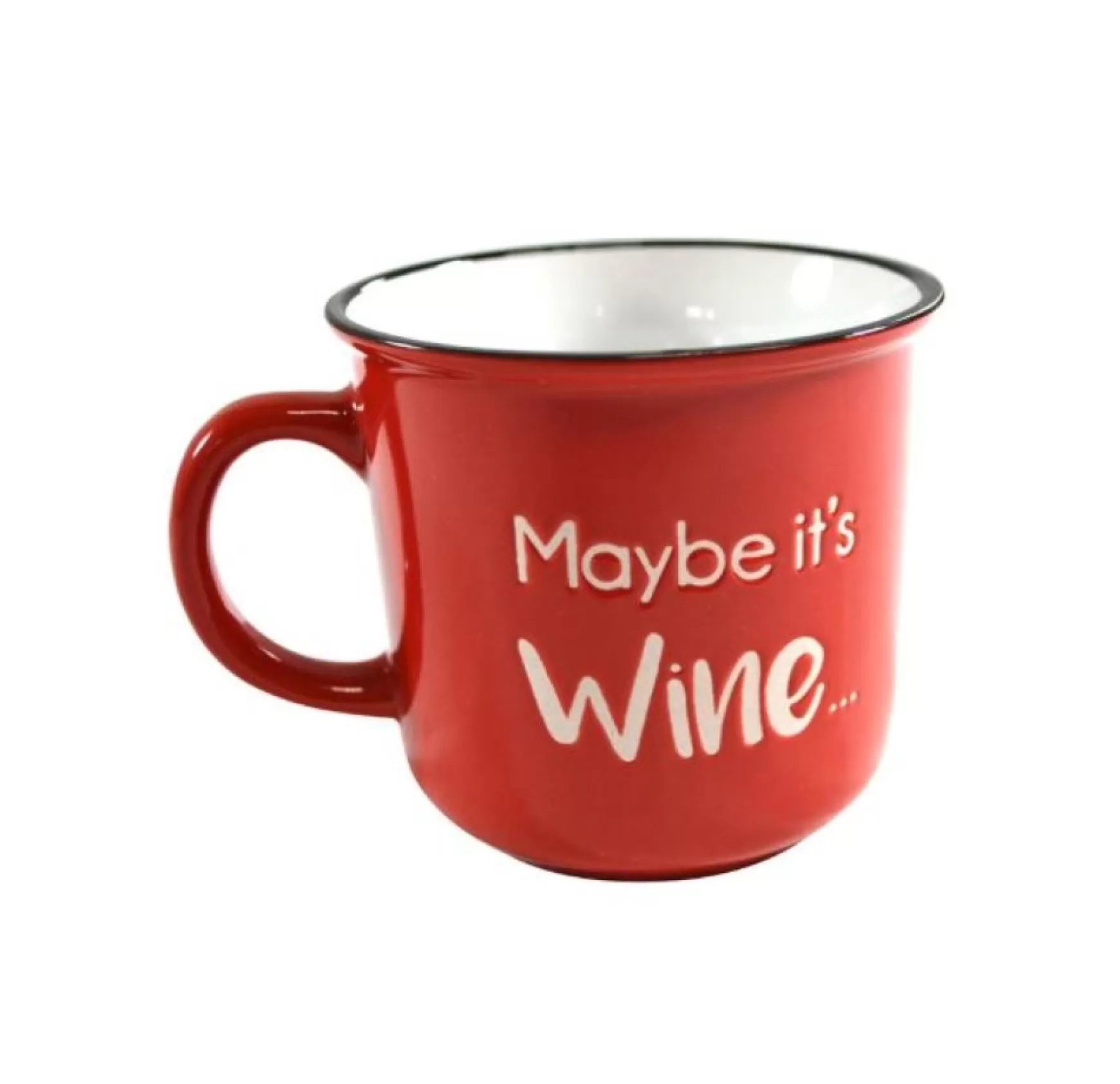 Mugs With Text*Nostalgia Import Vintage Mug - Wine