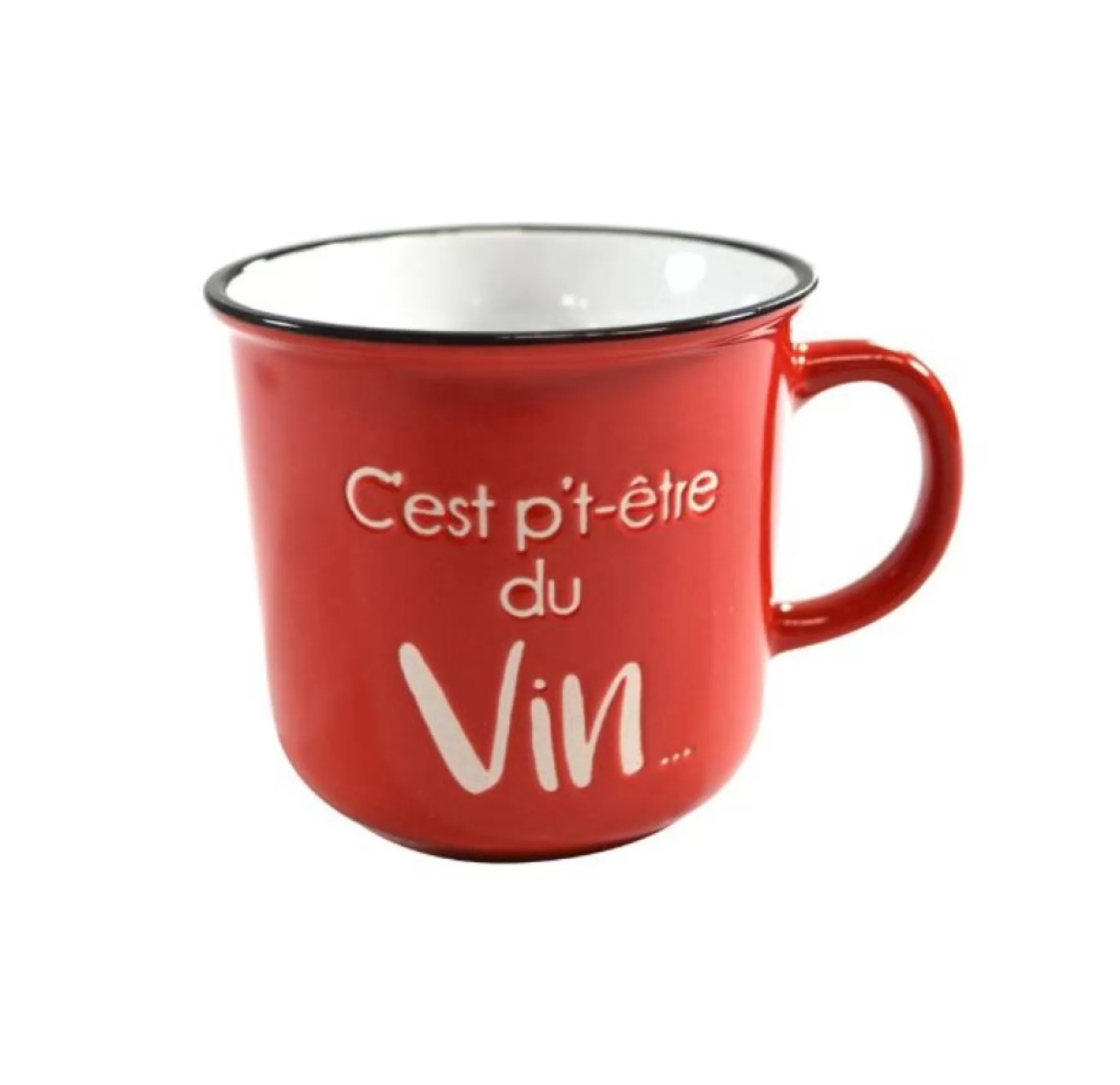 Mugs With Text*Nostalgia Import Vintage Mug - Wine
