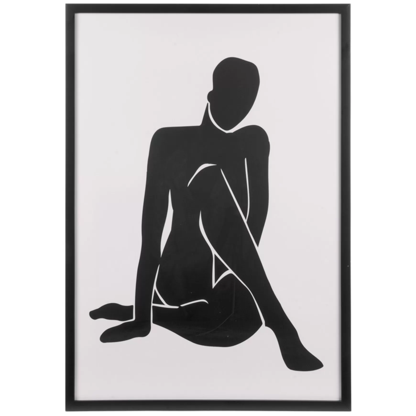 Plates & Wall Frames*Attitudes Import Wall Frame - Black Silhouette