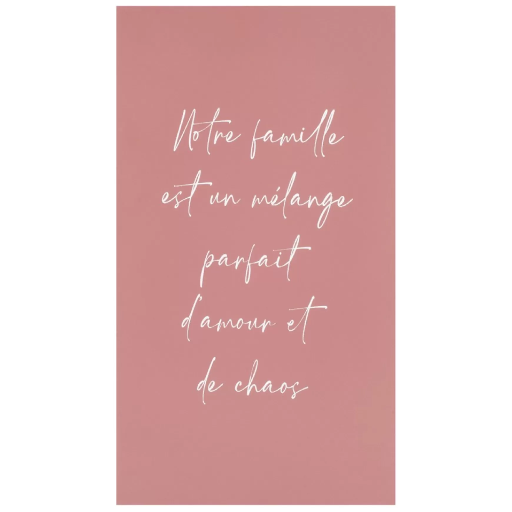 Plates & Wall Frames*Attitudes Import Wall Plate - Notre Famille