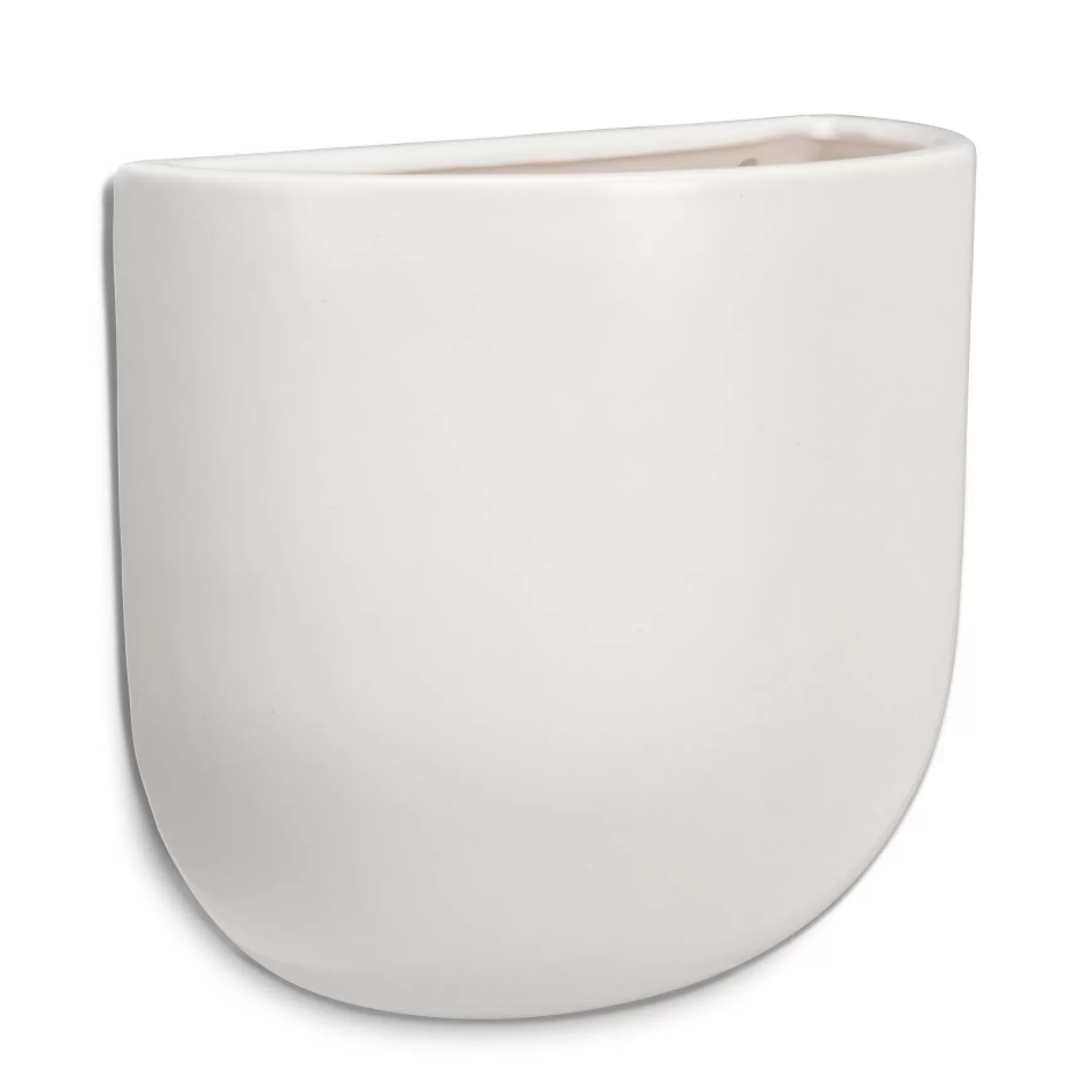 Planters*Abbott Wall Vase - White