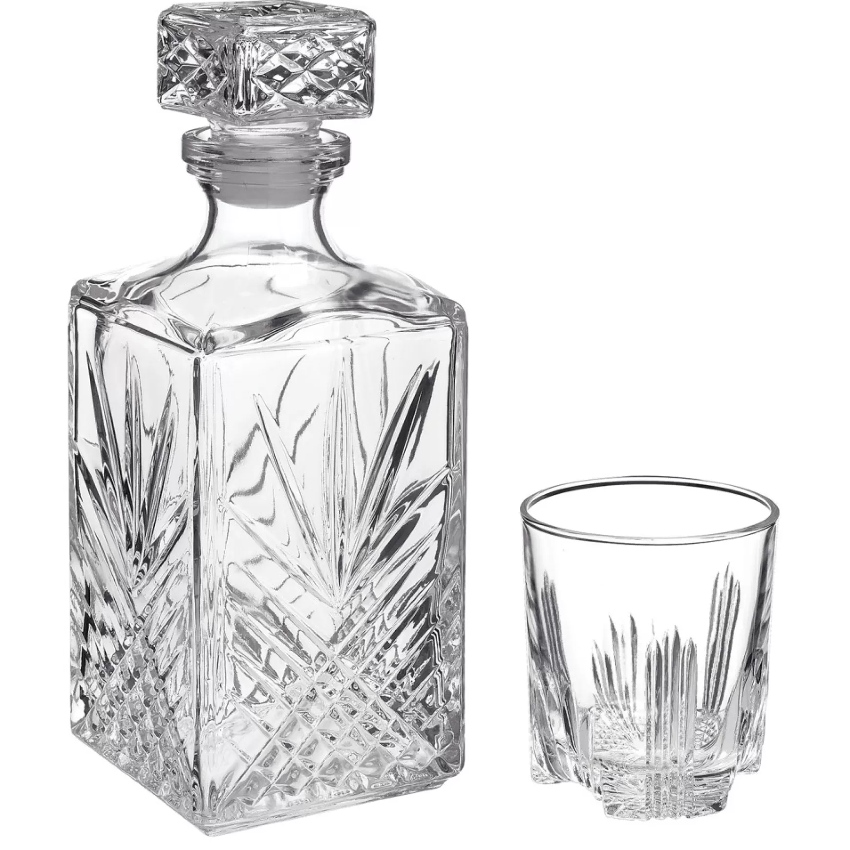 All For Spirits*Trudeau Whiskey Service Set