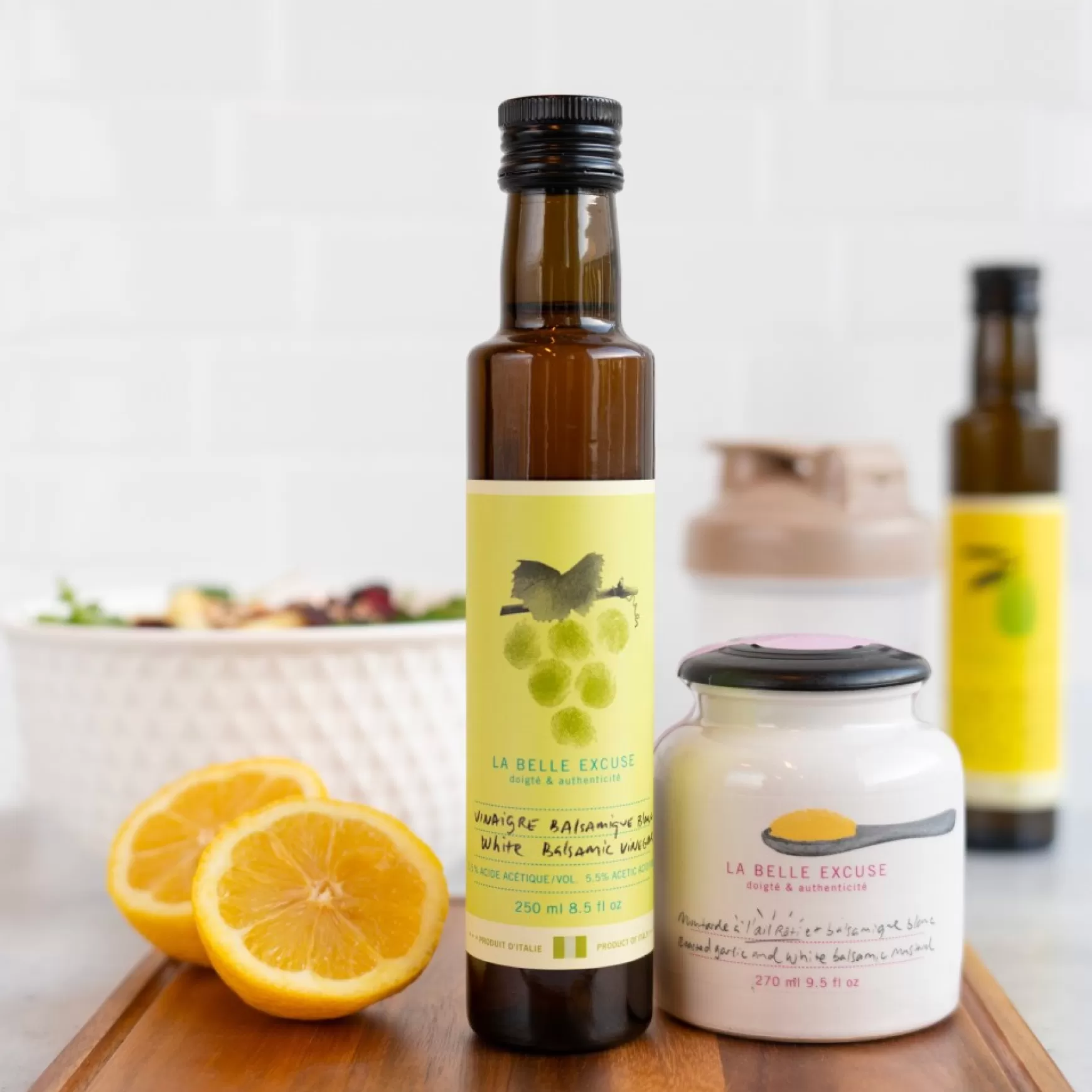Oils, Vinegars & Dressings*La Belle Excuse White Balsamic Vinegar