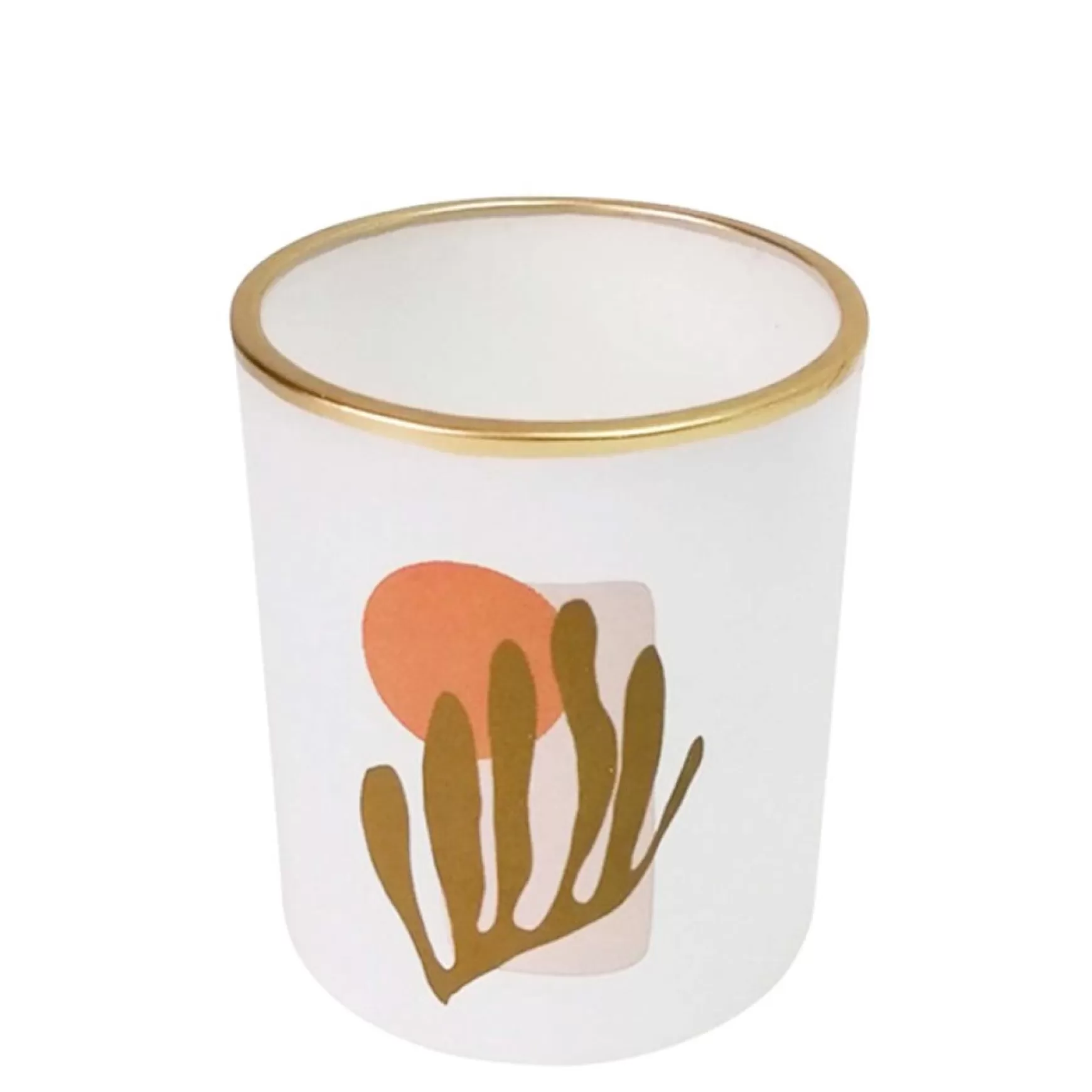 Candle Holders*Nostalgia Import White Candle Holder - Poseidon