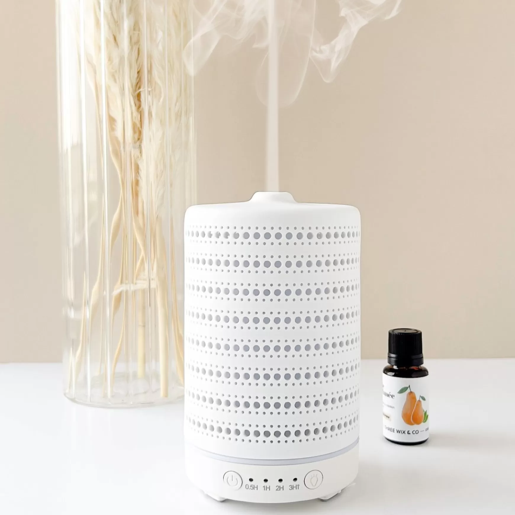 Diffuser For Oils*Agence K White Diffuser - Illumi