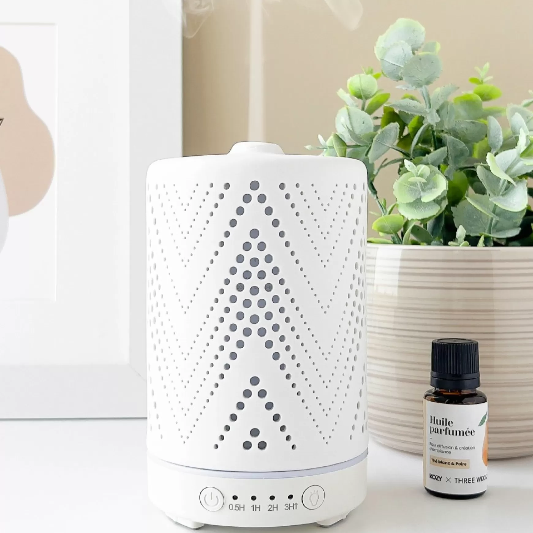 Diffuser For Oils*Agence K White Diffuser - Lumi
