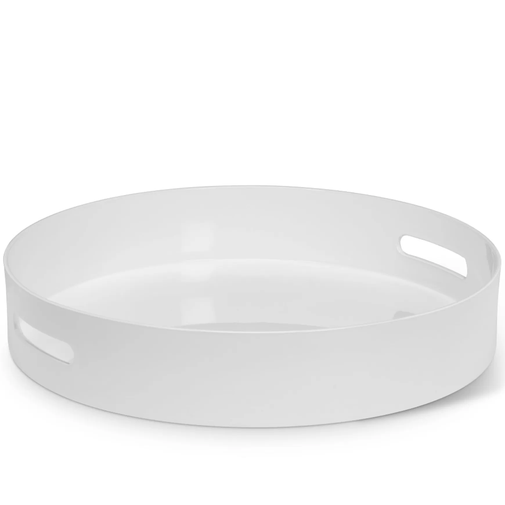 Plates, Trays & Containers*Abbott White Tray With Handle