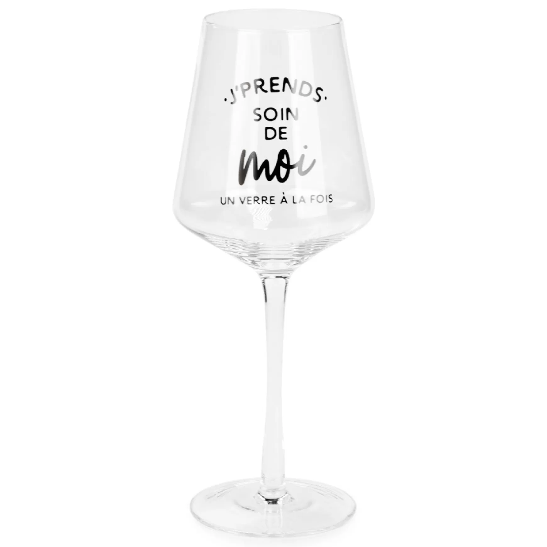 Products With Text*Attitudes Import 2 Wine Glass - Soin De Moi...