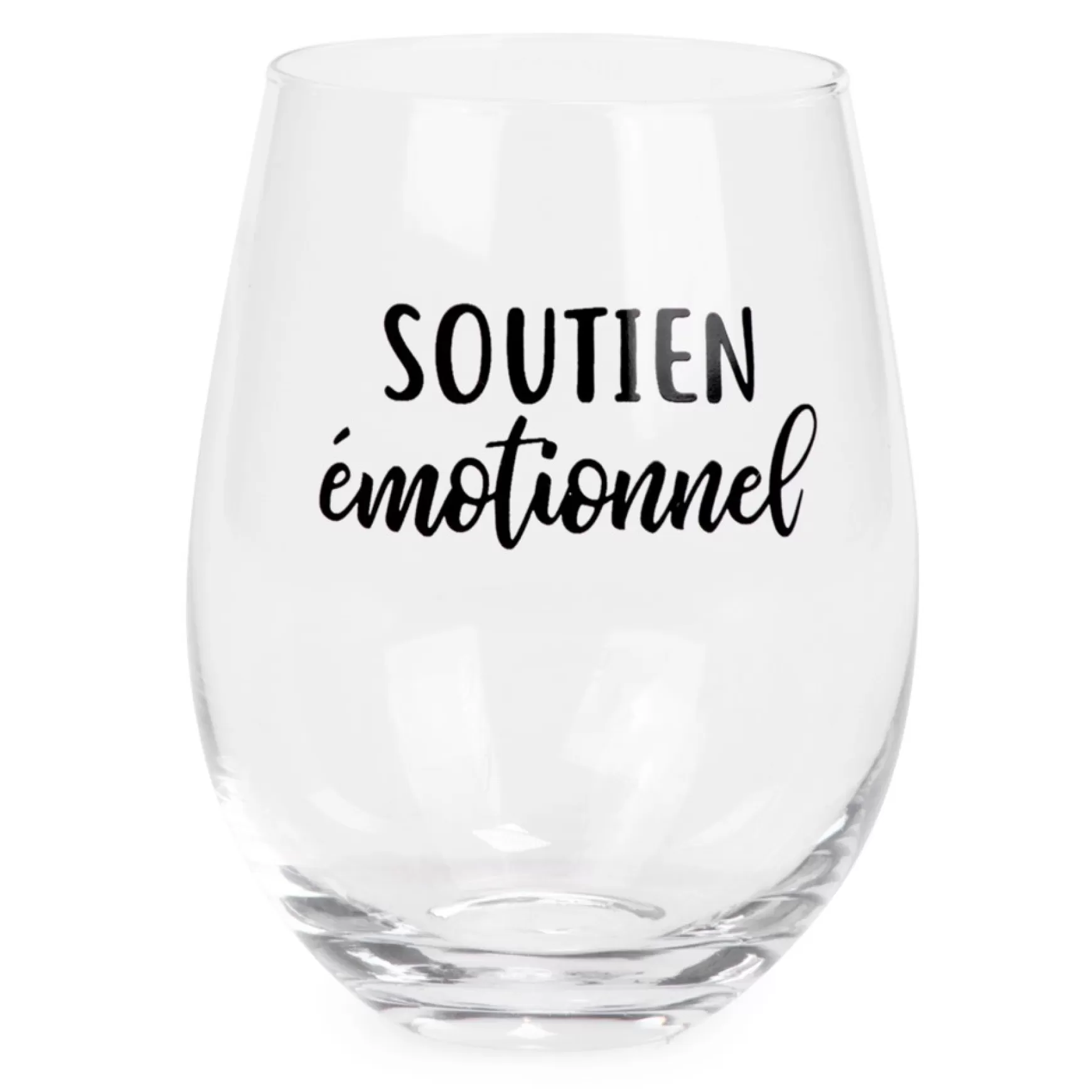 Products With Text*Attitudes Import 2 Wine Glass Without Stem - Emotionnel