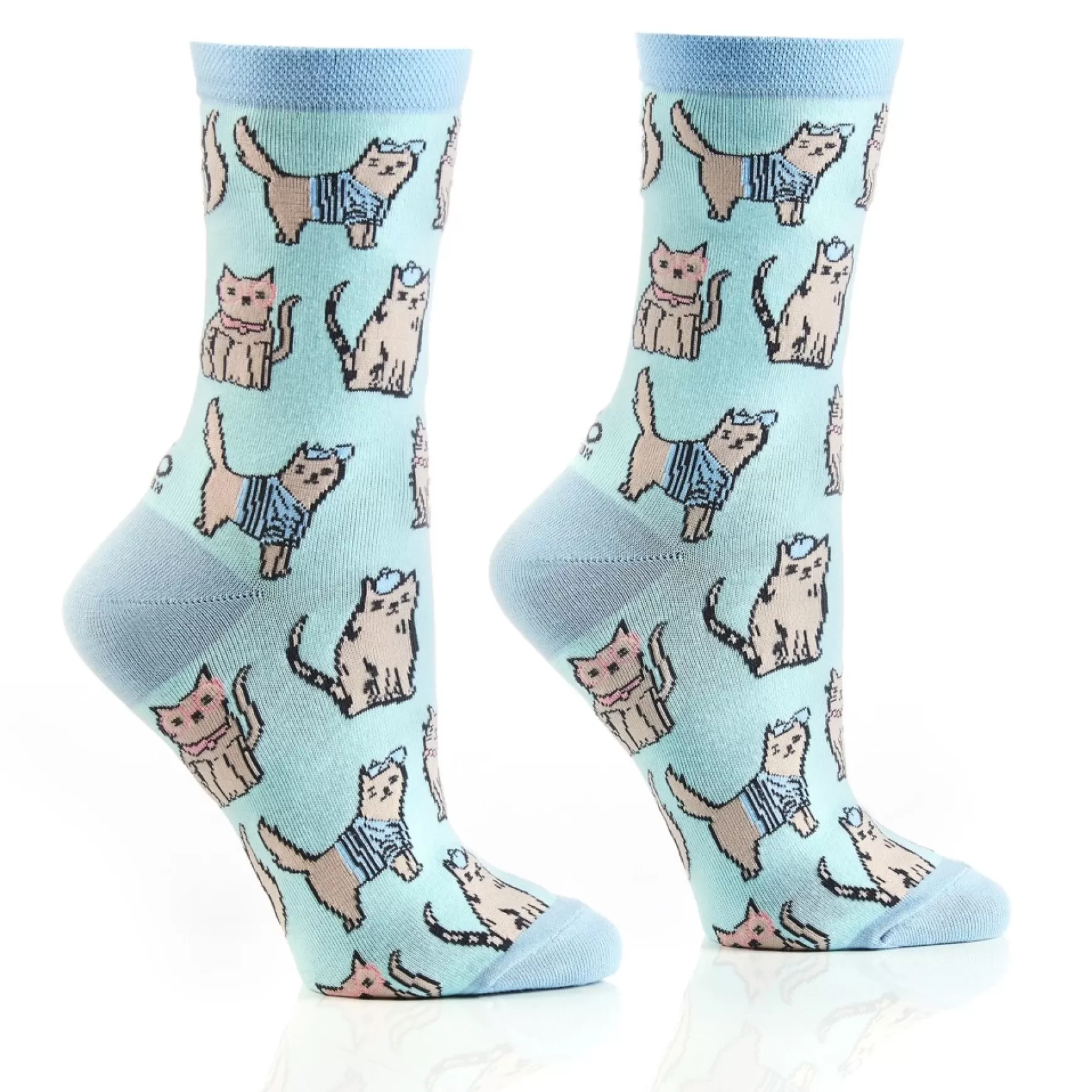 Slippers, Socks & Sandals** Women's Socks - Cat Patterns