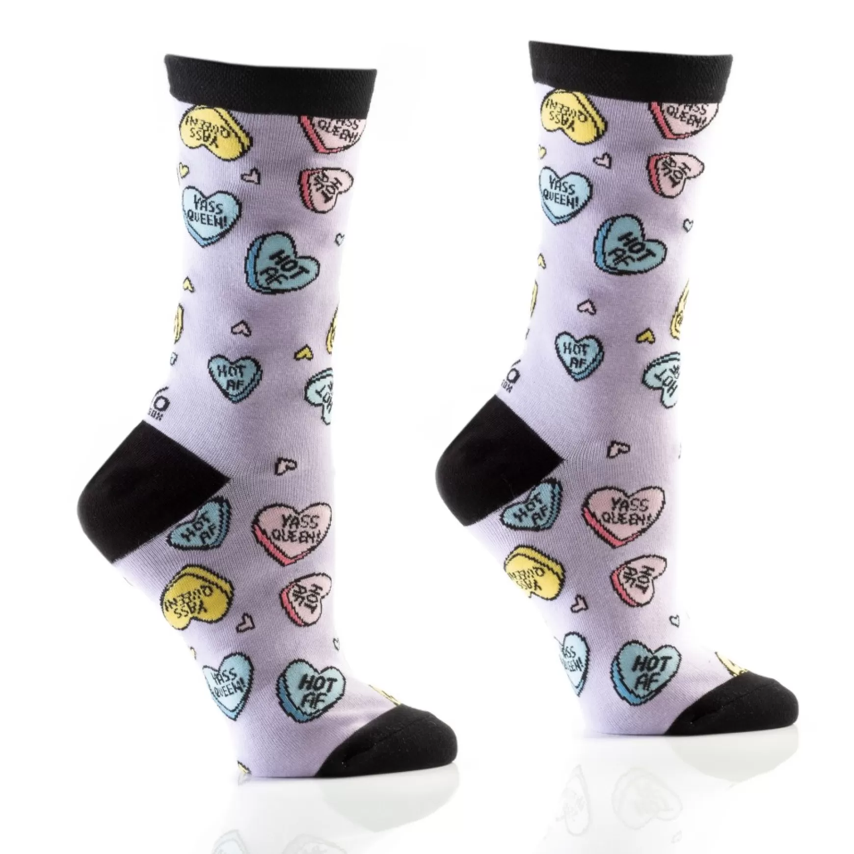 Slippers, Socks & Sandals** Women's Socks - Heart Candies