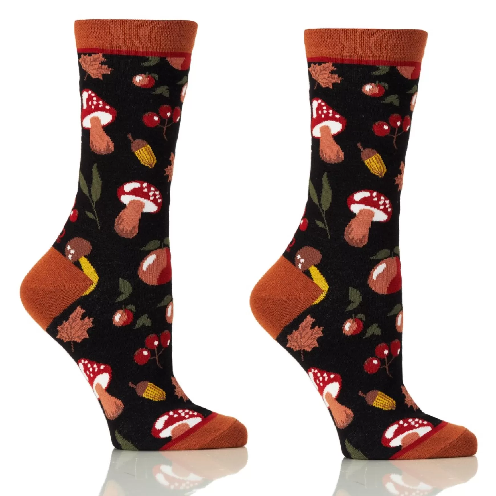 Slippers, Socks & Sandals** Women's Socks - Mushrooms