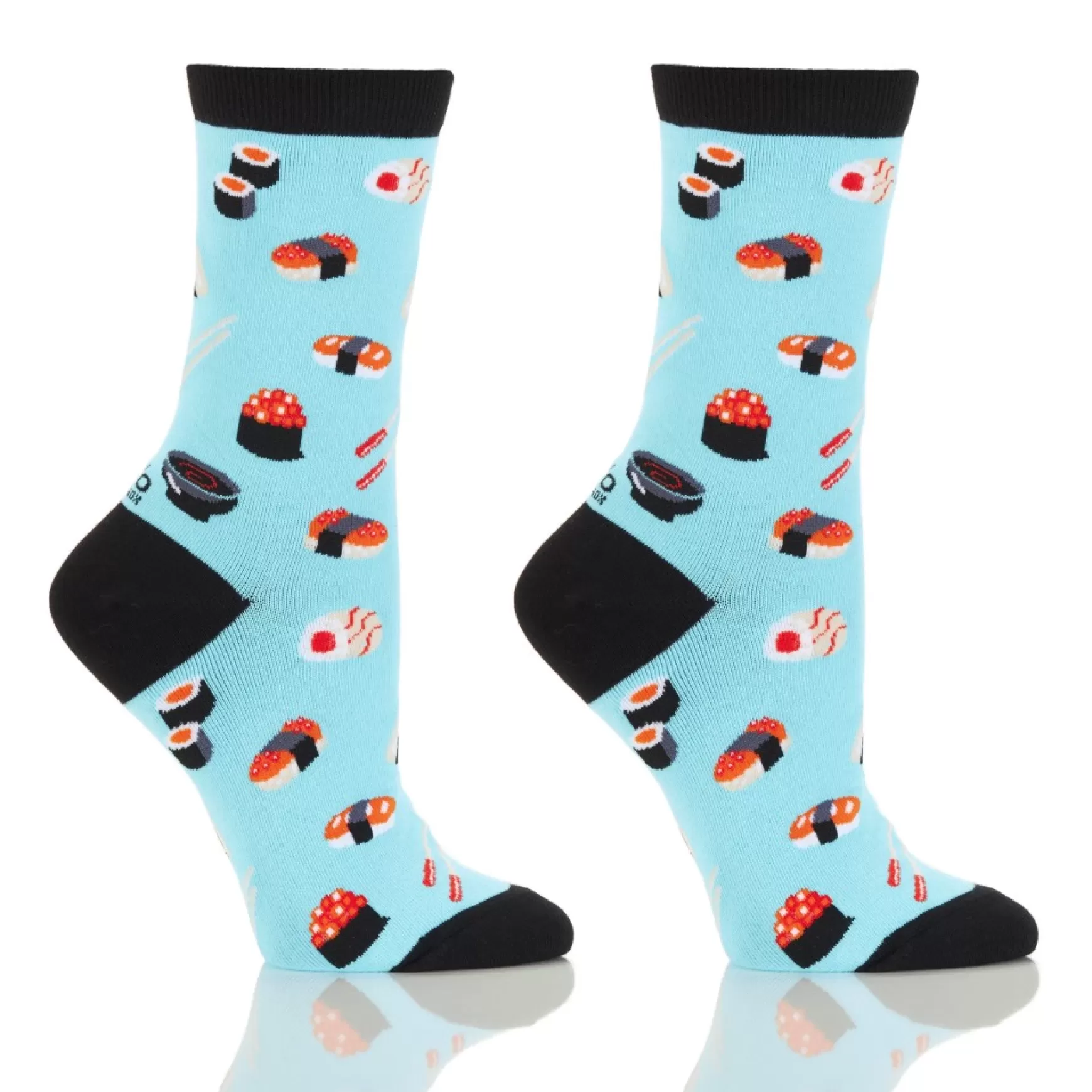 Slippers, Socks & Sandals** Women's Socks - Sushi Patterns