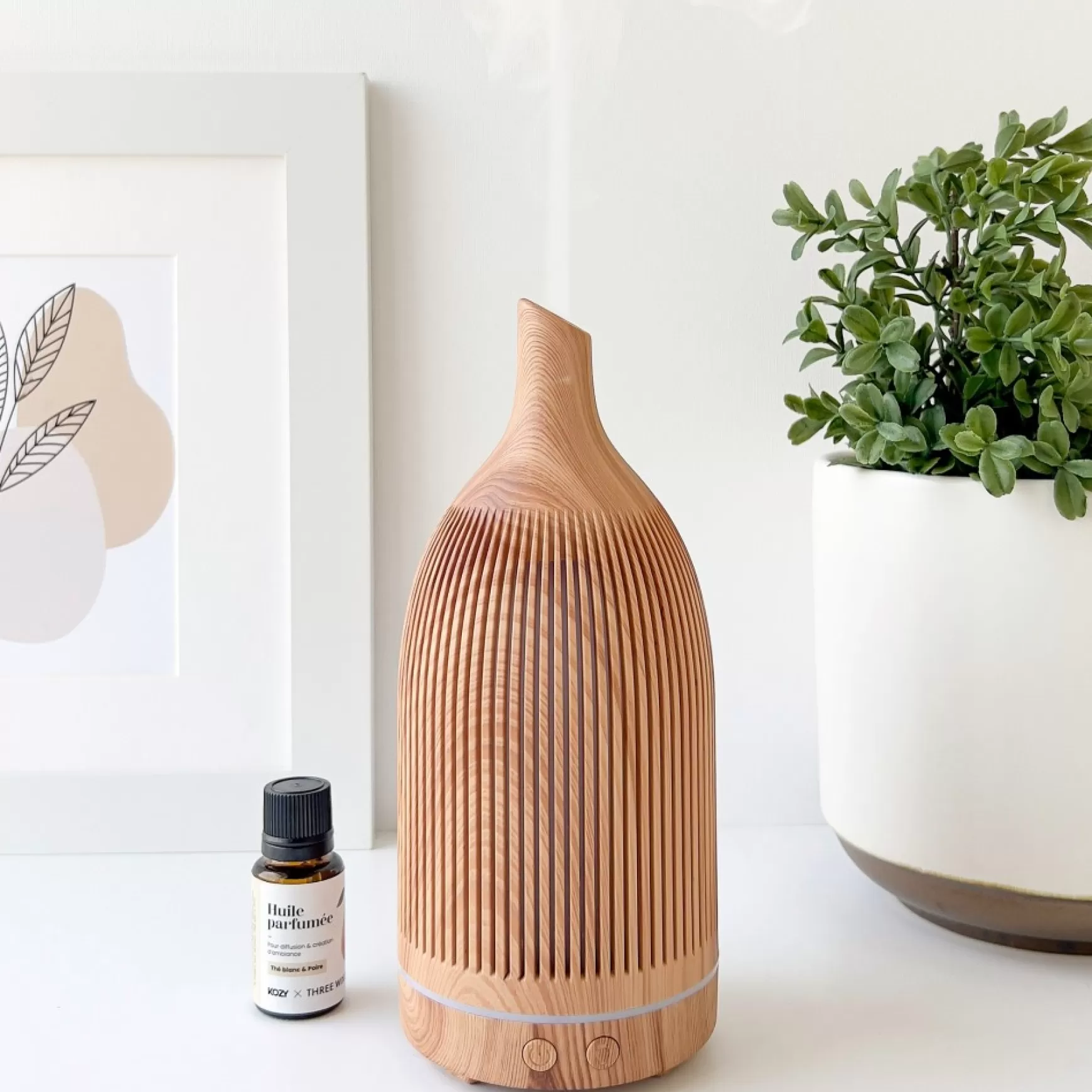 Diffuser For Oils*Agence K Wood Effect Diffuser - Zenith
